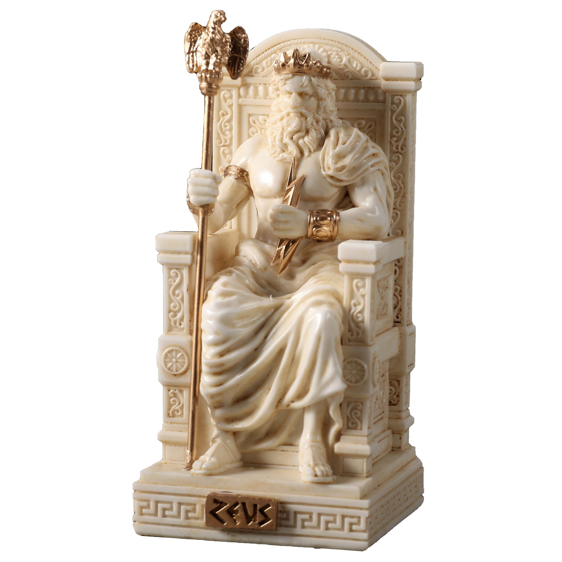 Zeus Sitting On Throne