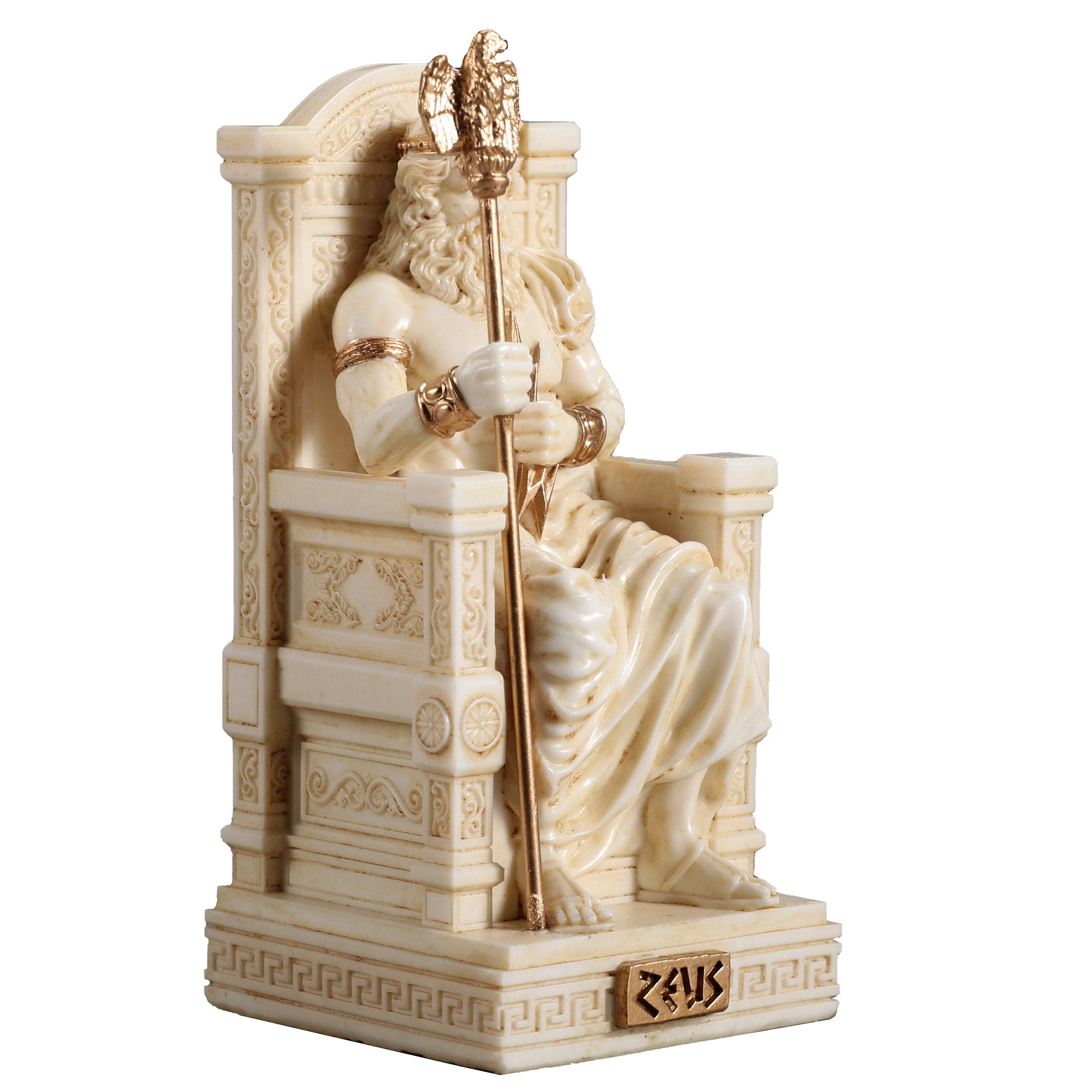 Zeus Sitting On Throne