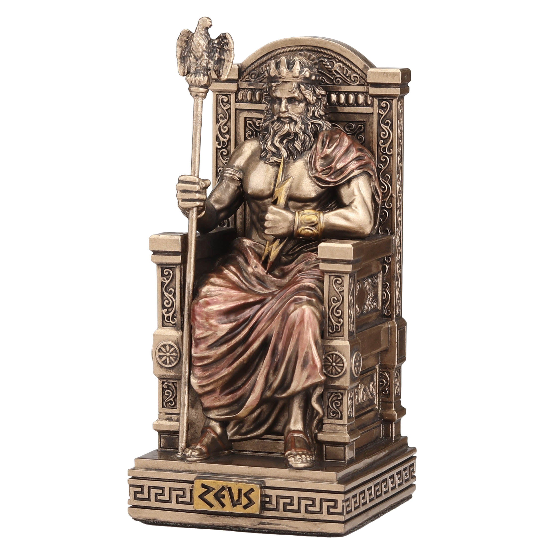 Zeus Sitting On Throne (12 Pieces)