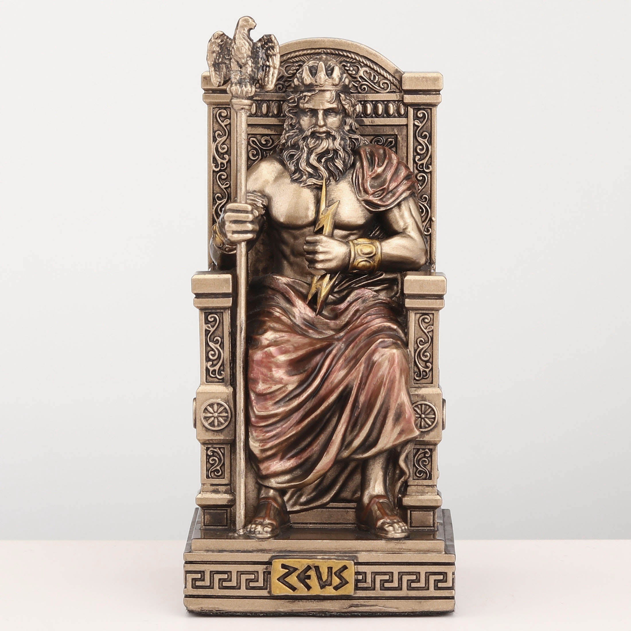 Zeus Sitting On Throne (12 Pieces)