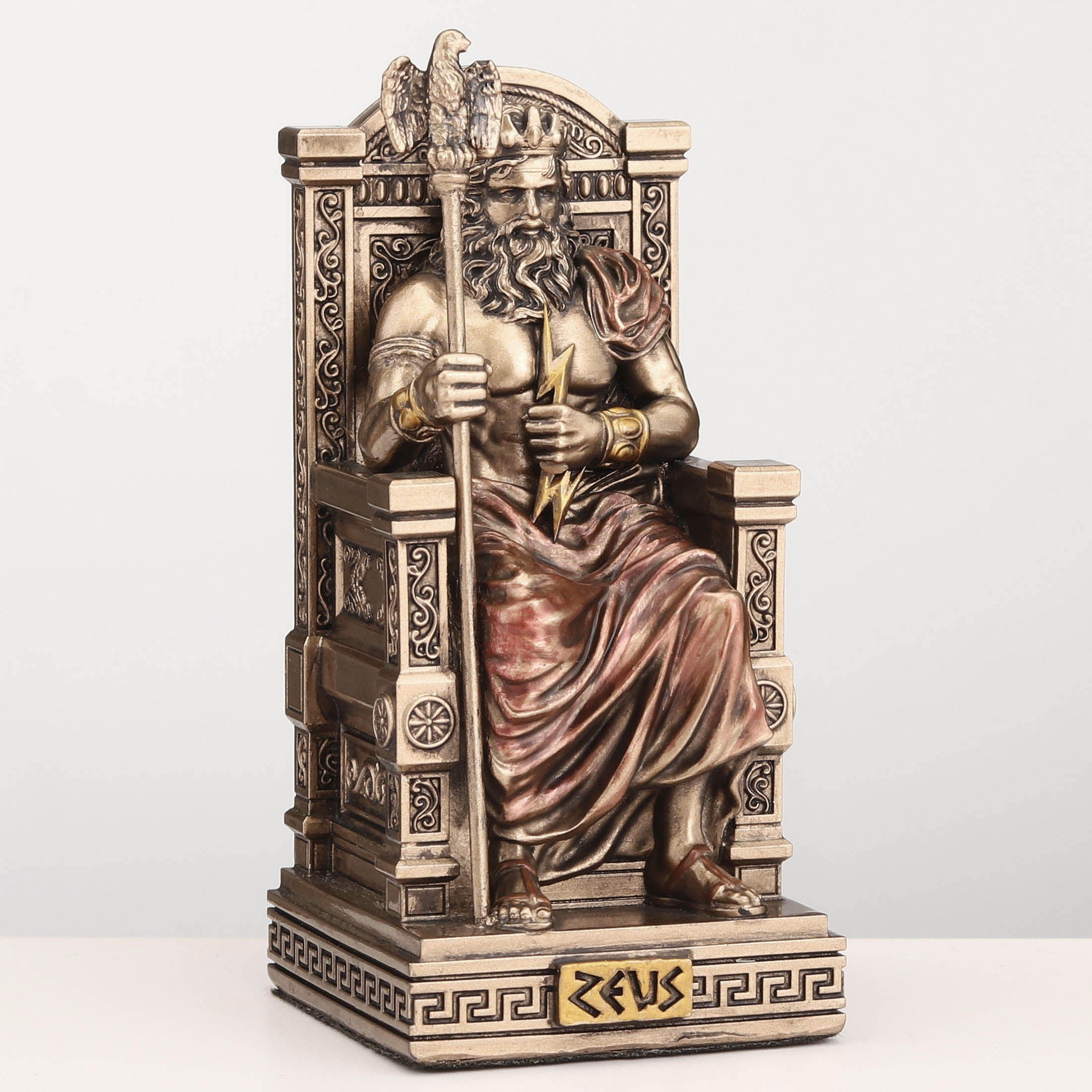 Zeus Sitting On Throne (12 Pieces)