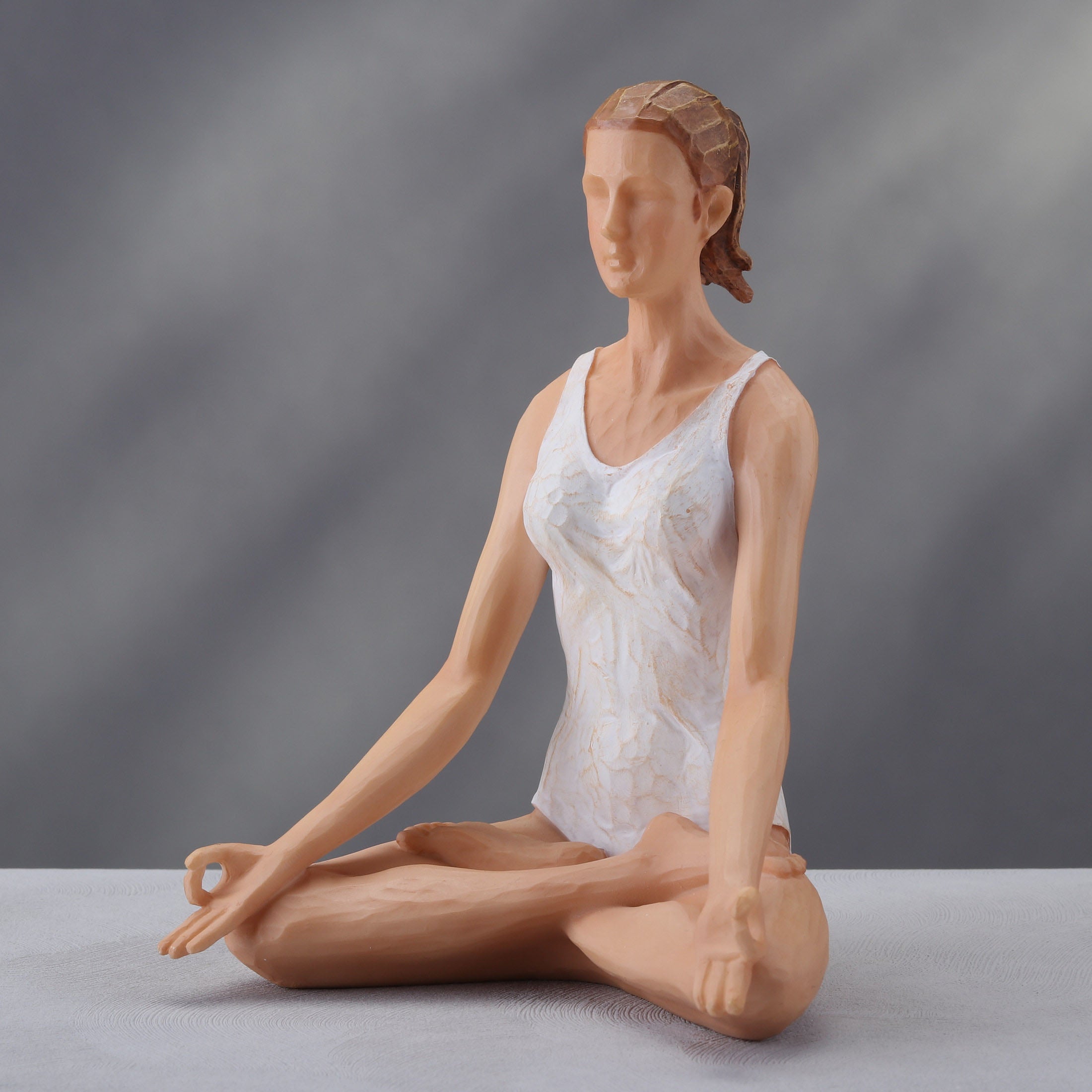 Abstract Yoga Lotus Position