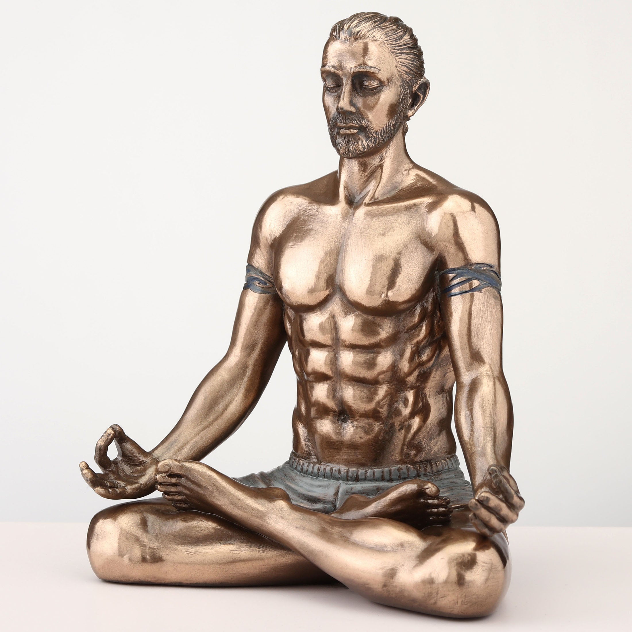 Yoga Male Lotus Position