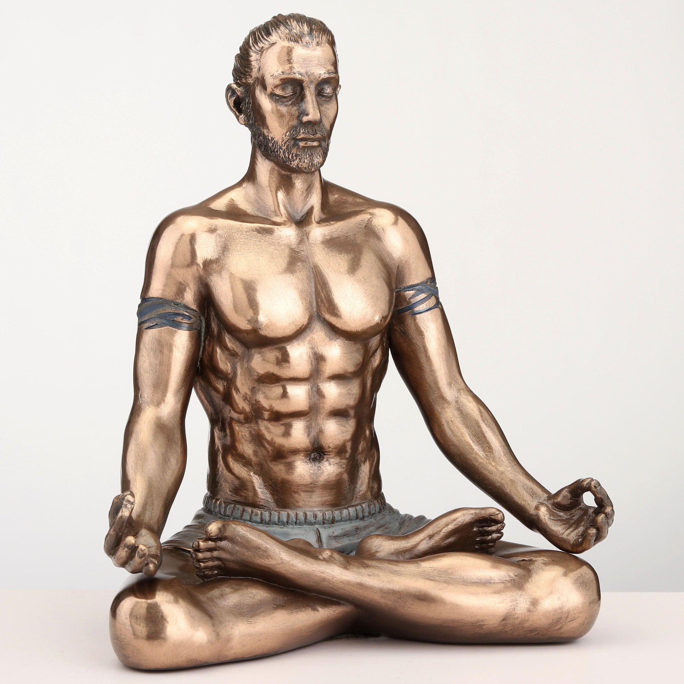 Yoga Male Lotus Position