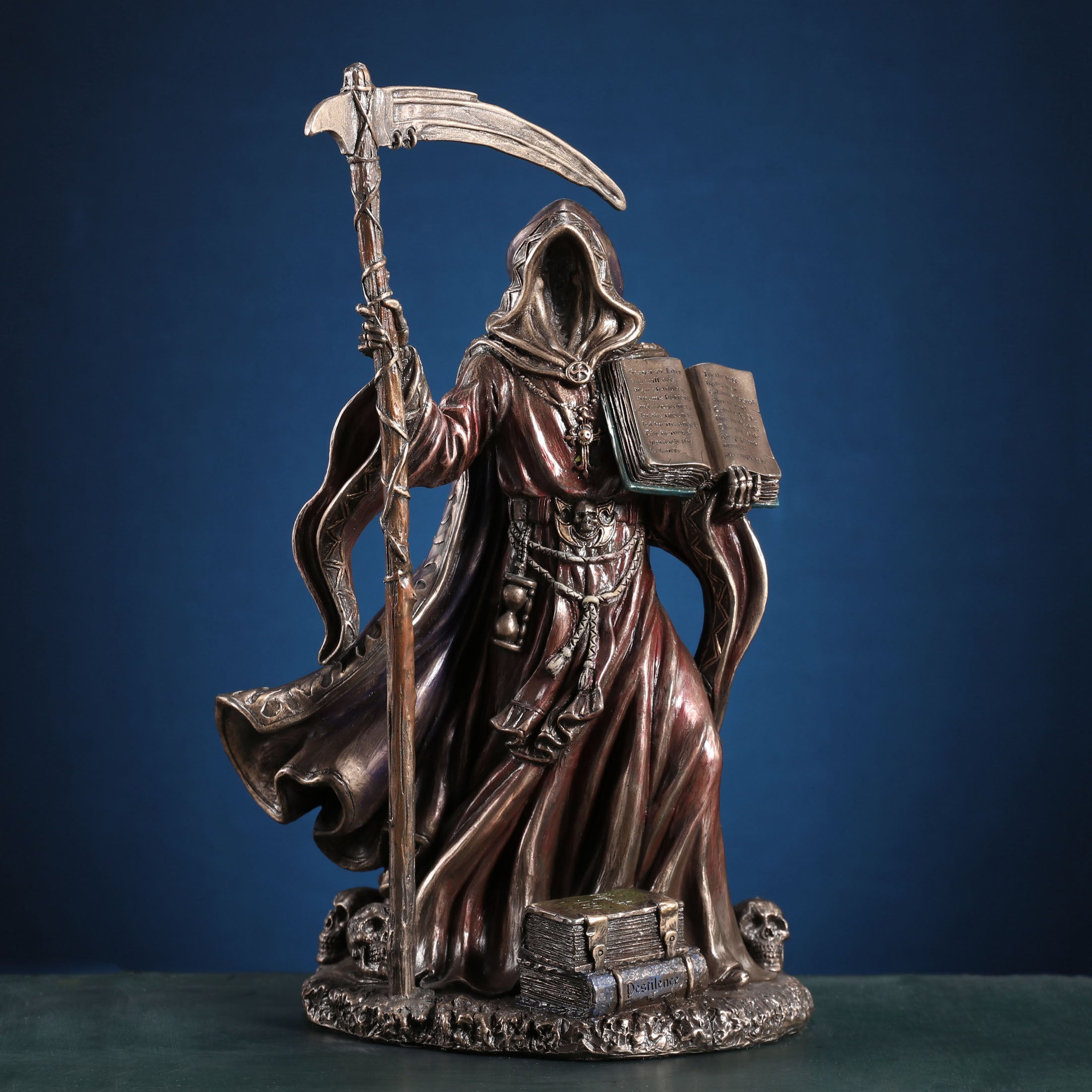 Calamity Reaper Holding Scythe And Prophecy