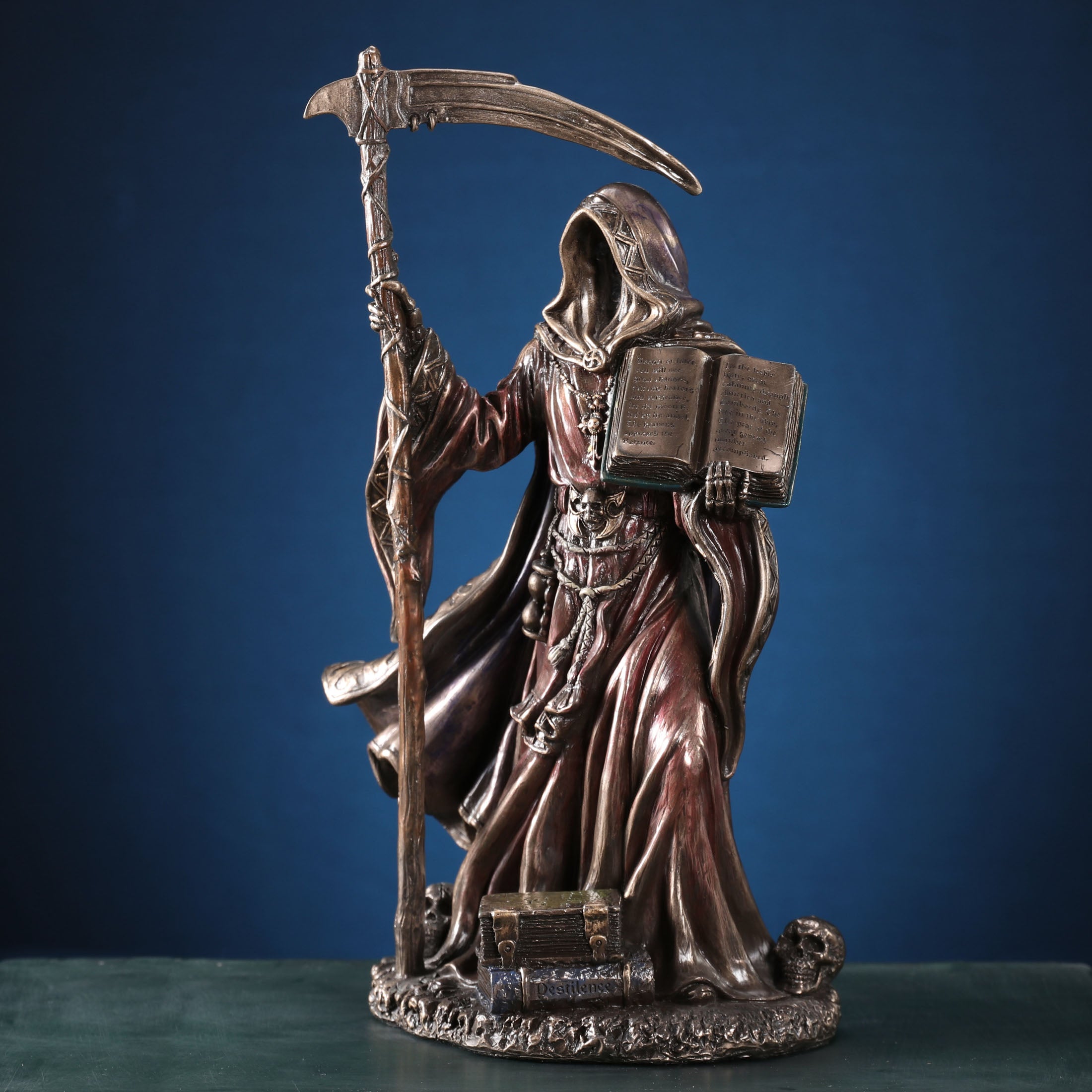 Calamity Reaper Holding Scythe And Prophecy
