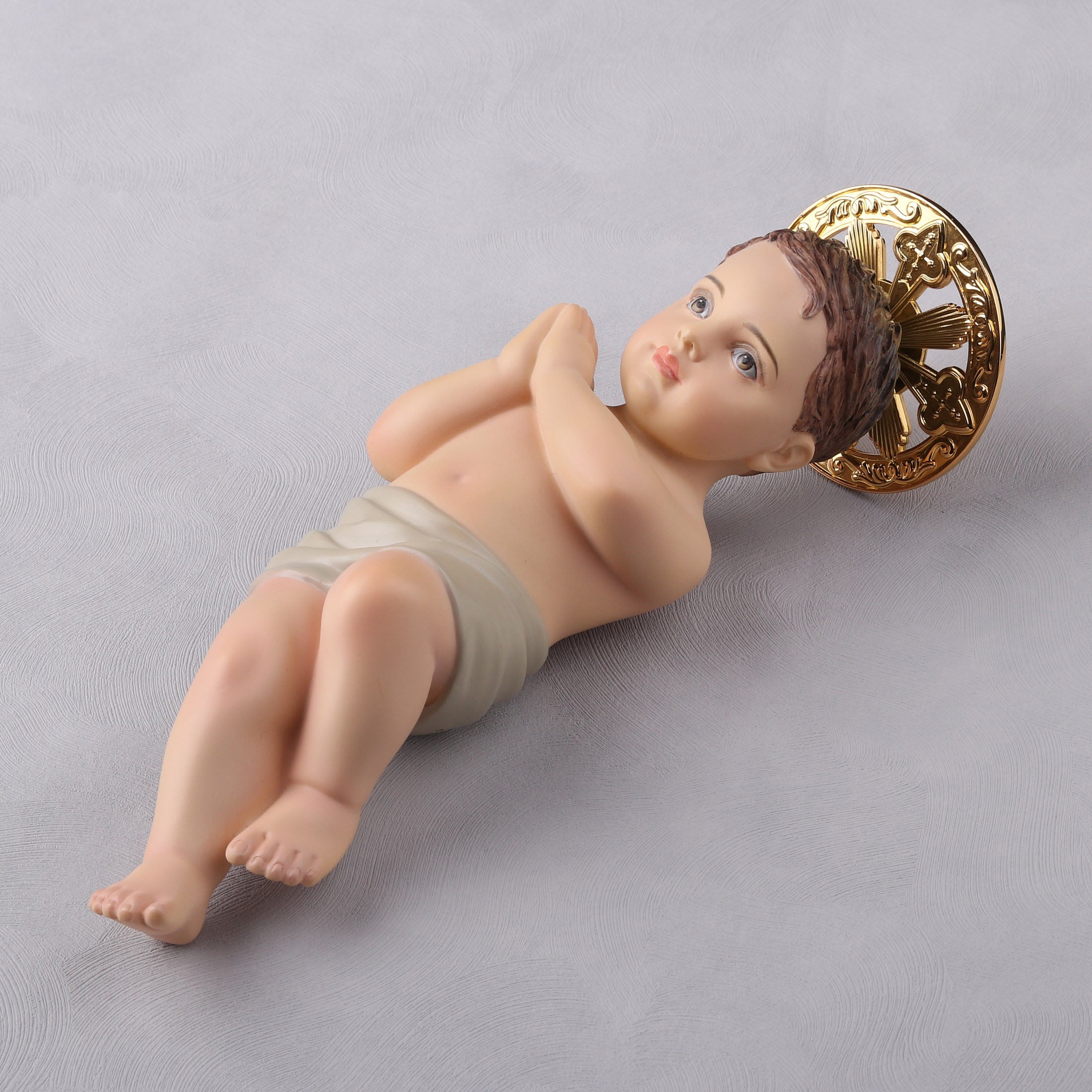 Infant Jesus With Golden Halo