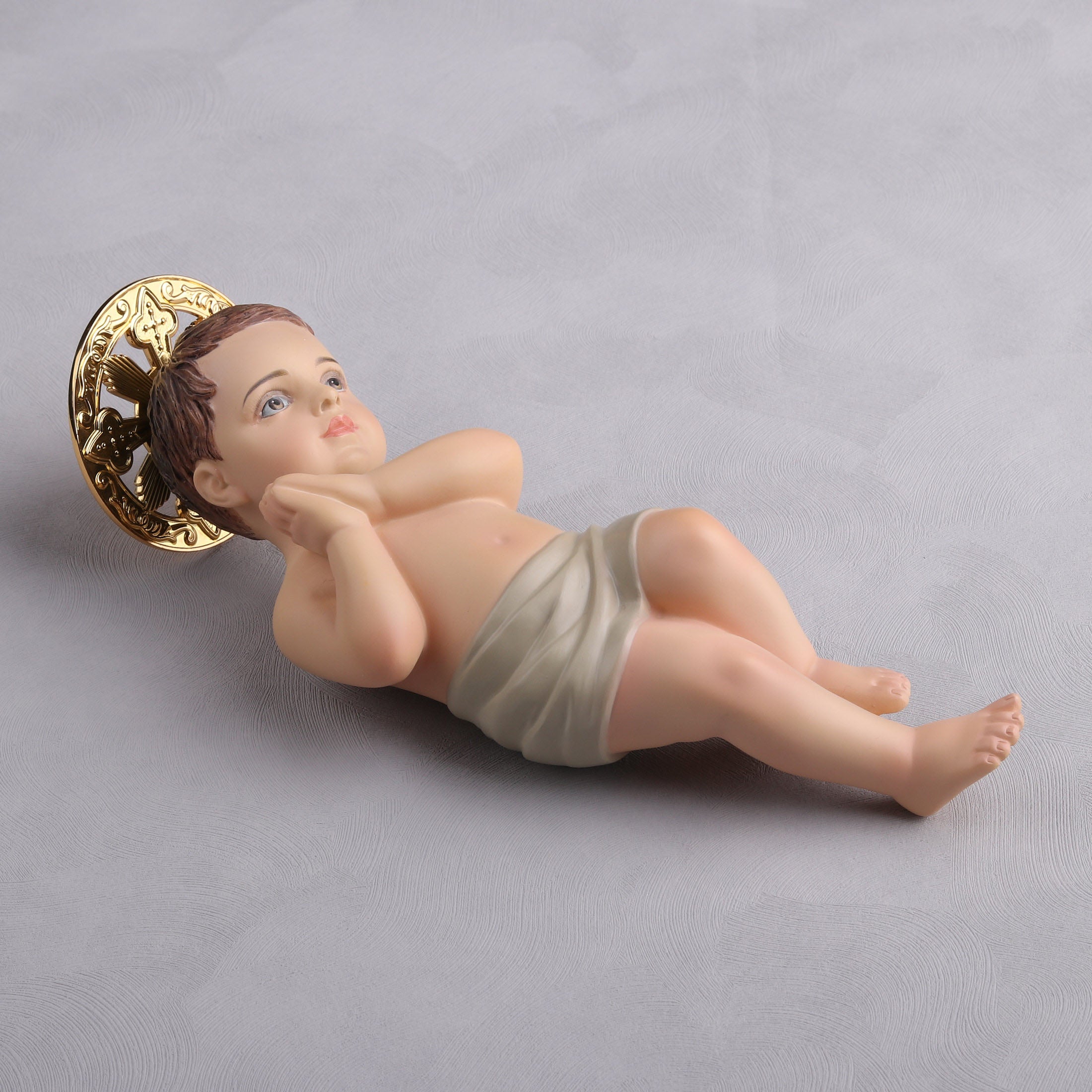 Infant Jesus With Golden Halo