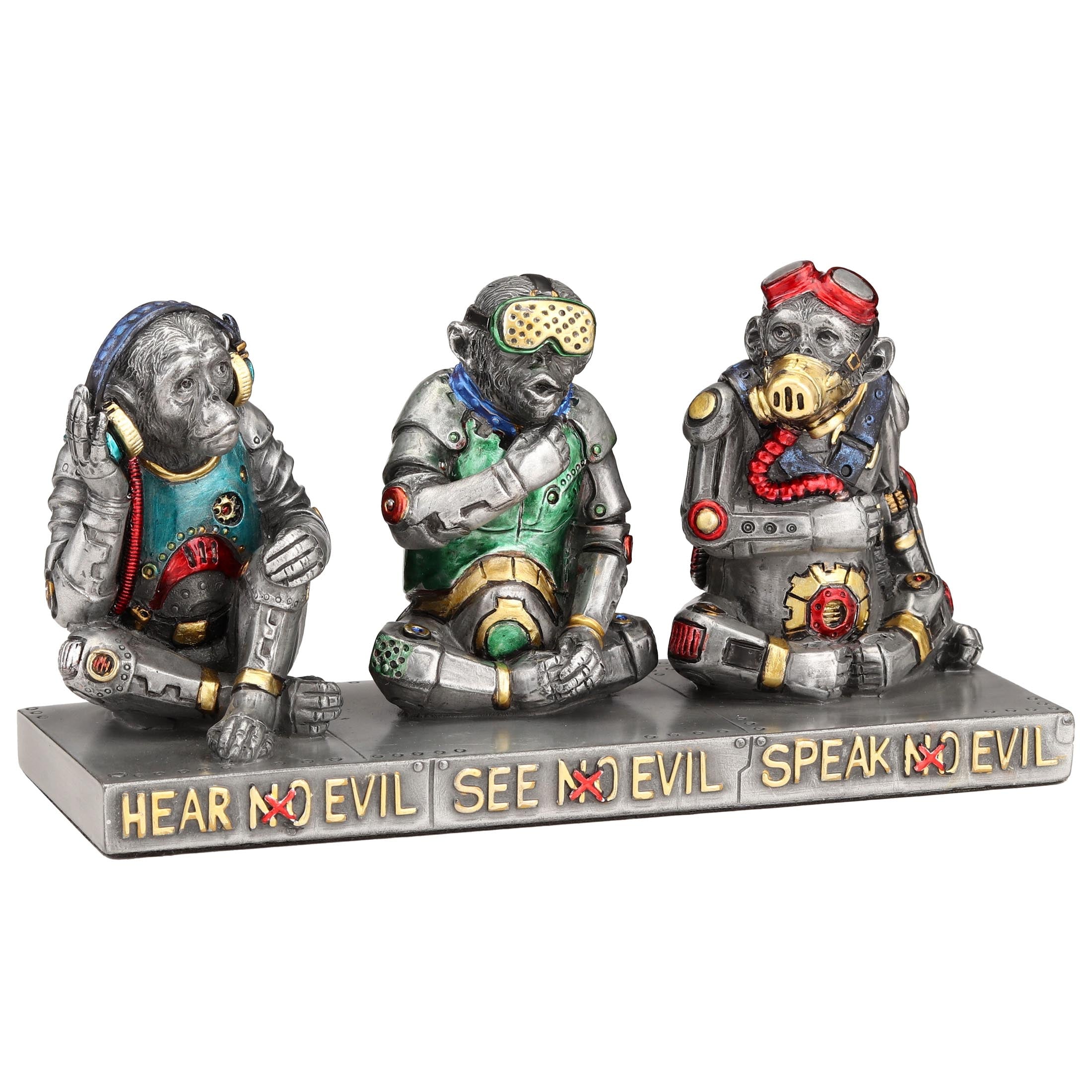 Three Not So Wise Monkeys