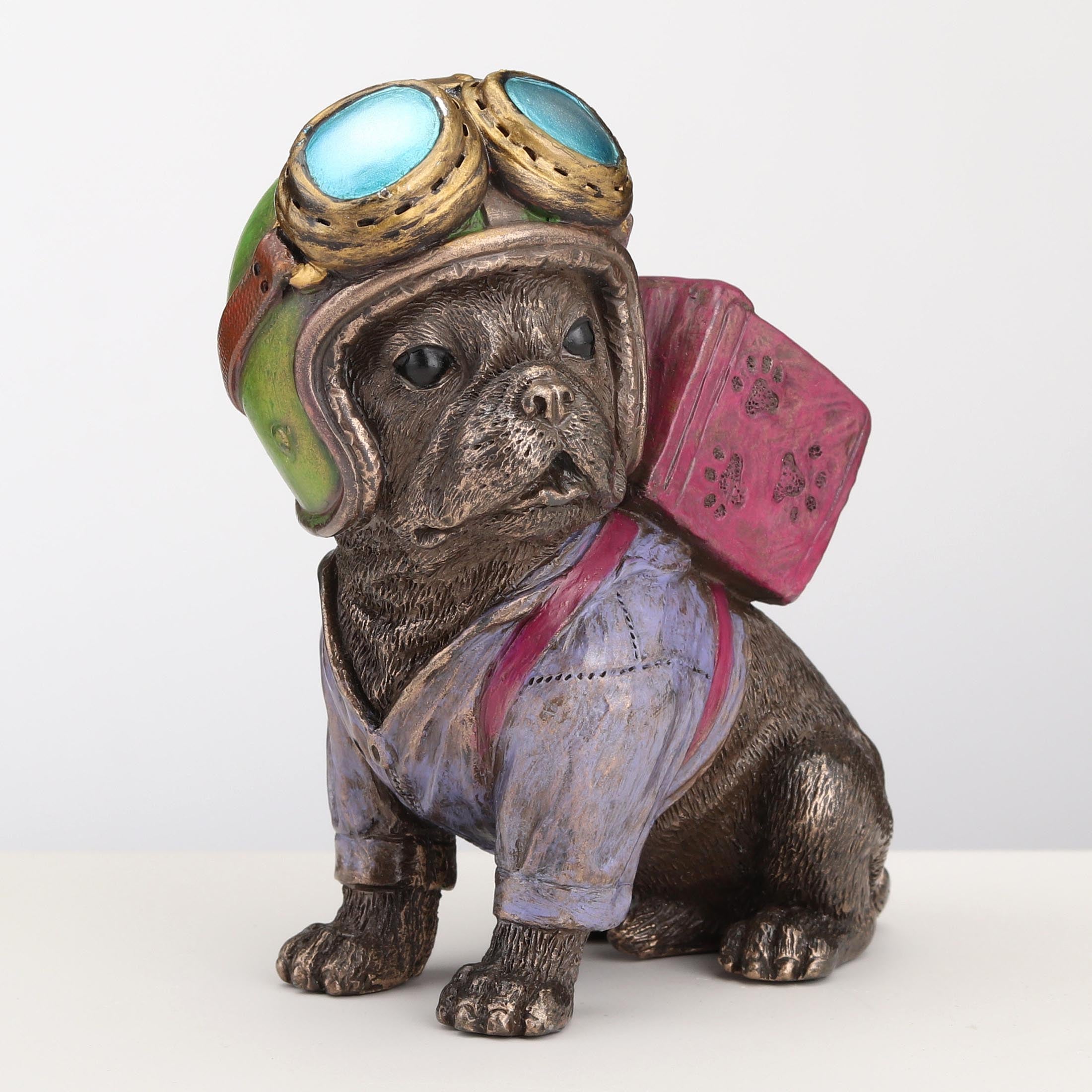 French Bulldog Food Delivery Carrier