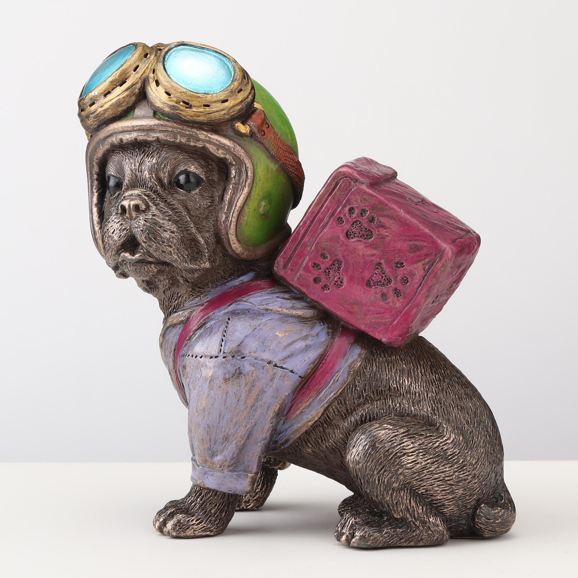 French Bulldog Food Delivery Carrier
