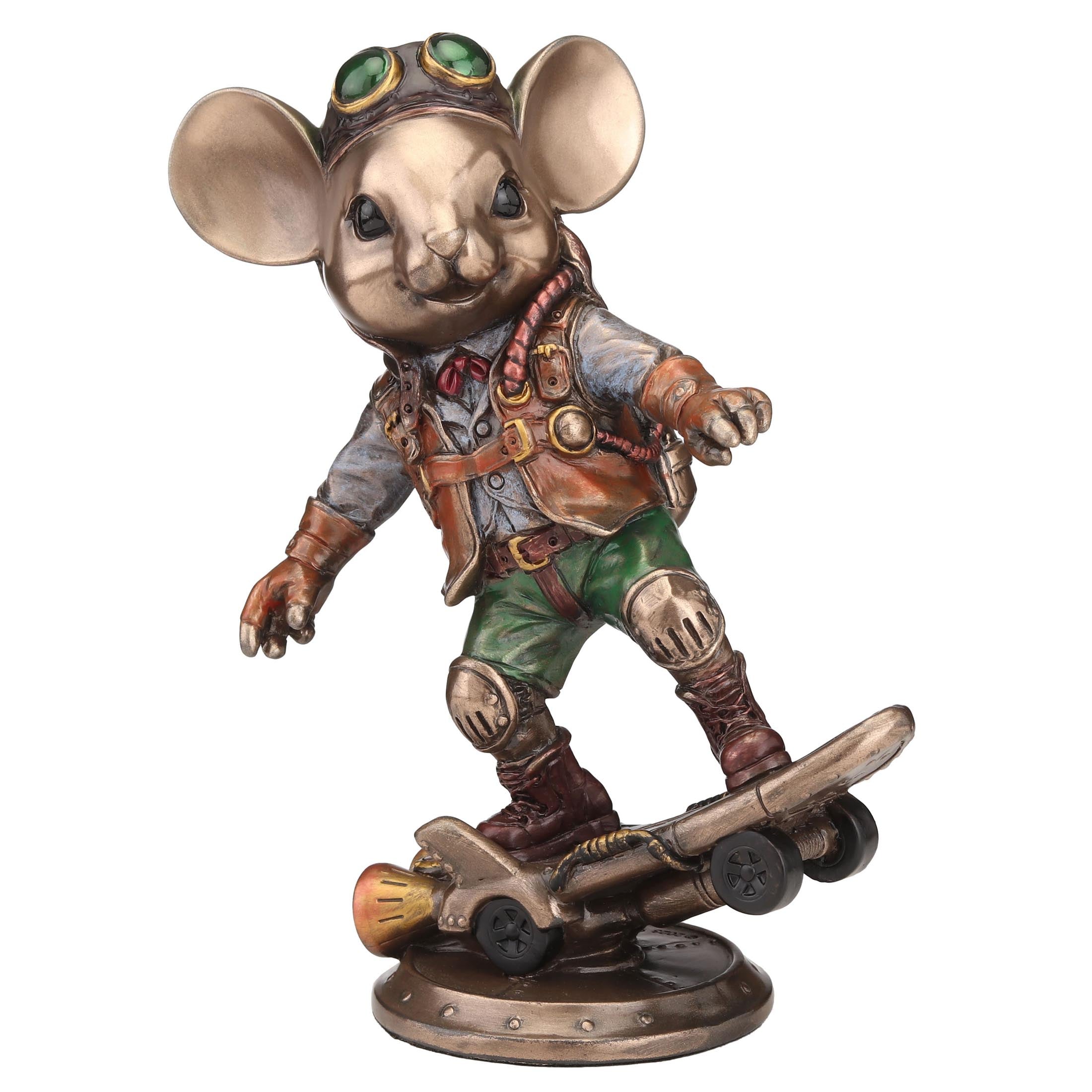 Steampunk Jet Engine Skater Mouse