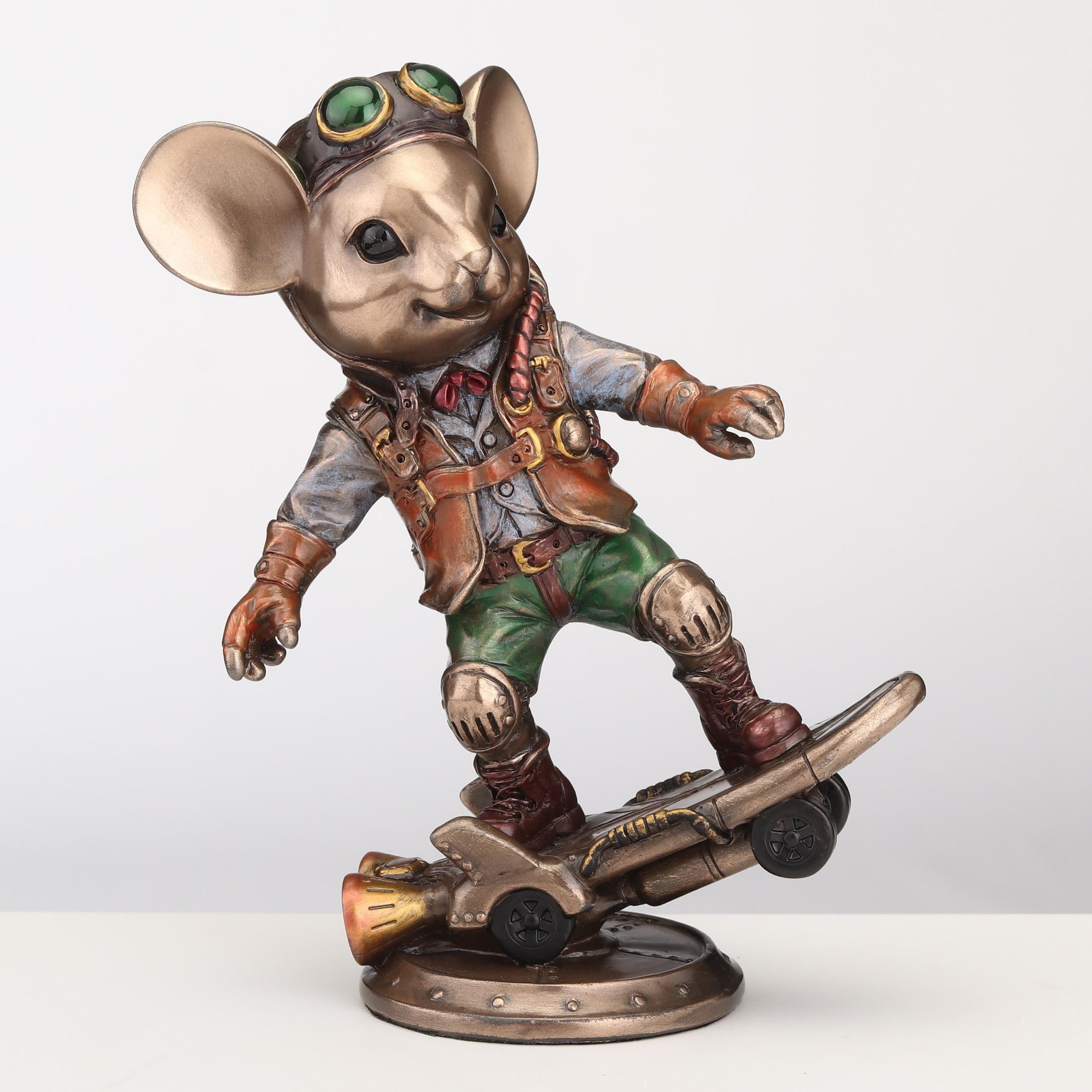 Steampunk Jet Engine Skater Mouse