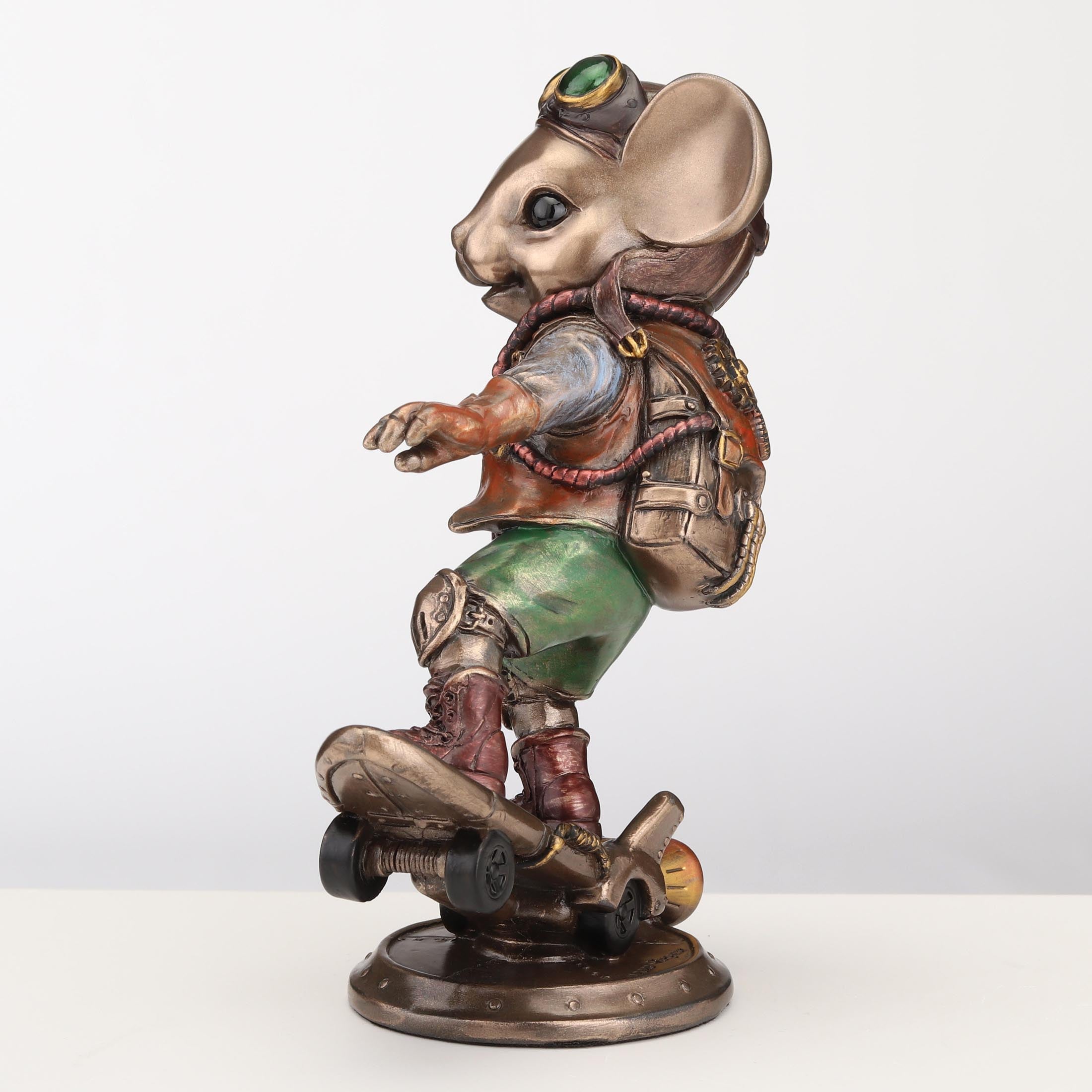 Steampunk Jet Engine Skater Mouse