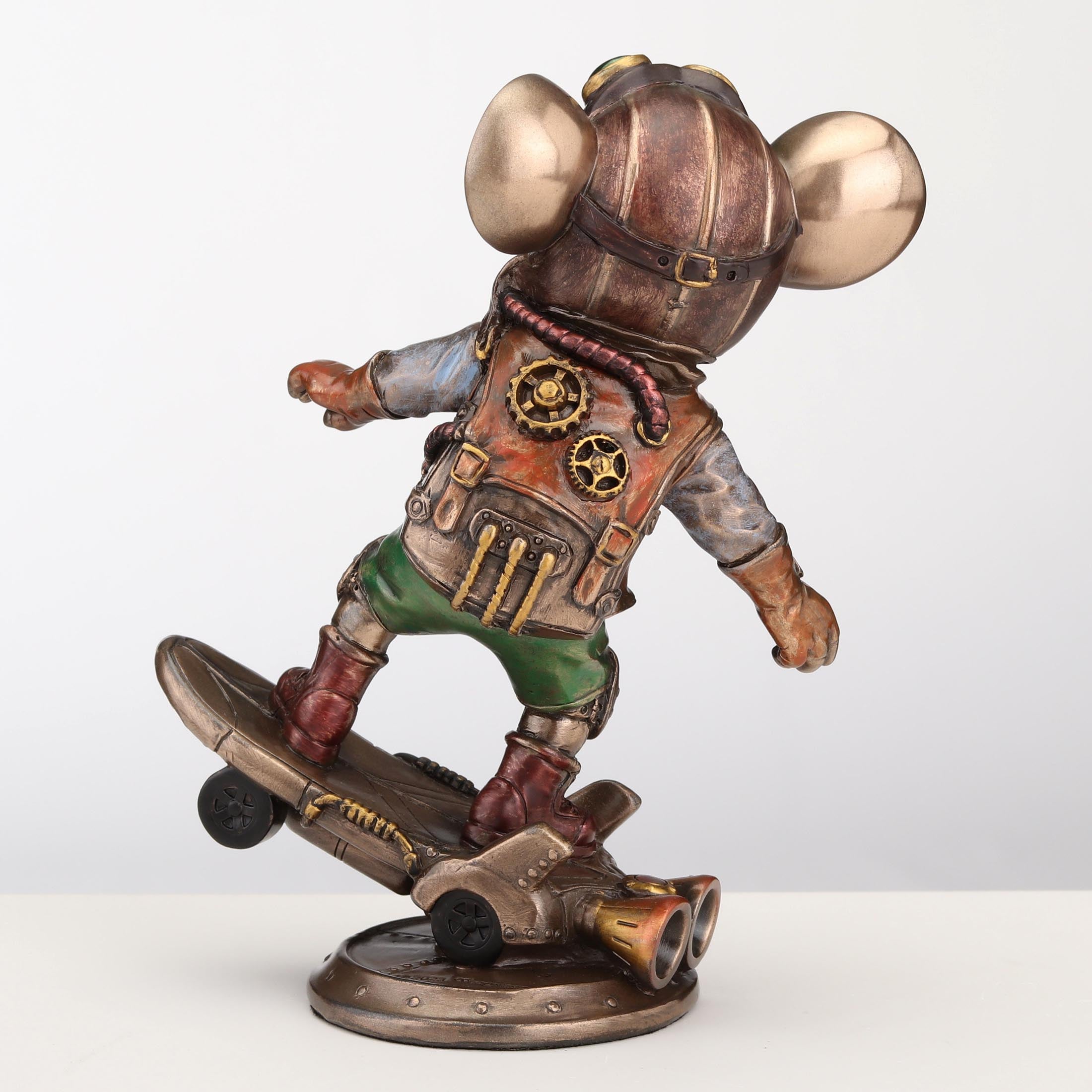 Steampunk Jet Engine Skater Mouse