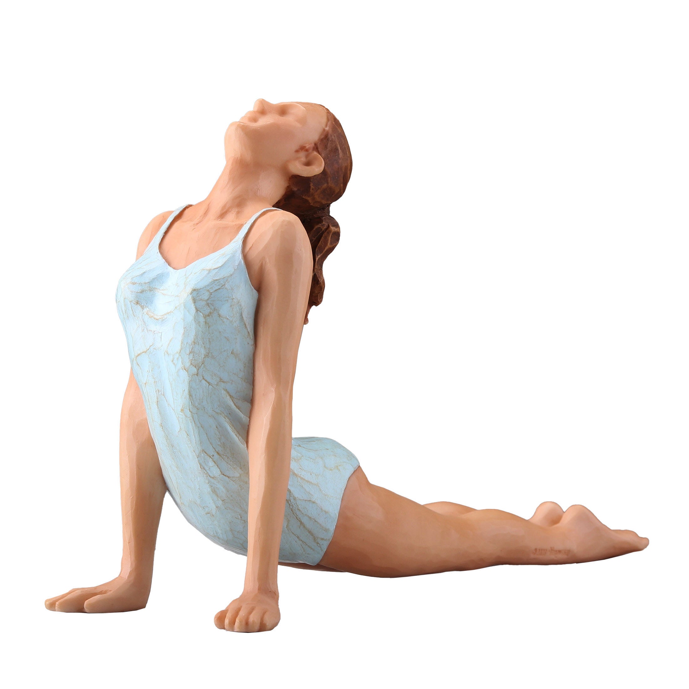 Abstract Yoga Cobra Pose
