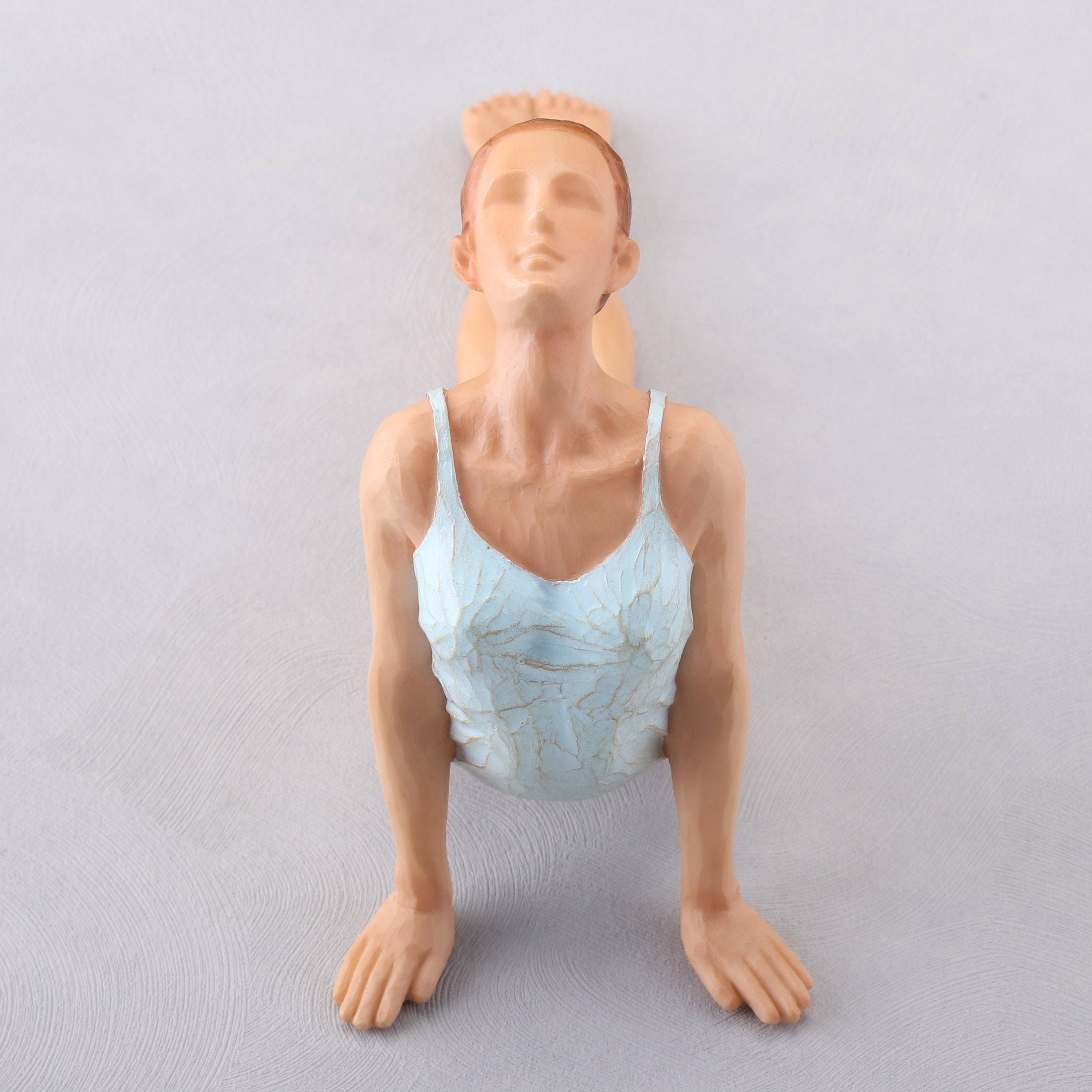 Abstract Yoga Cobra Pose