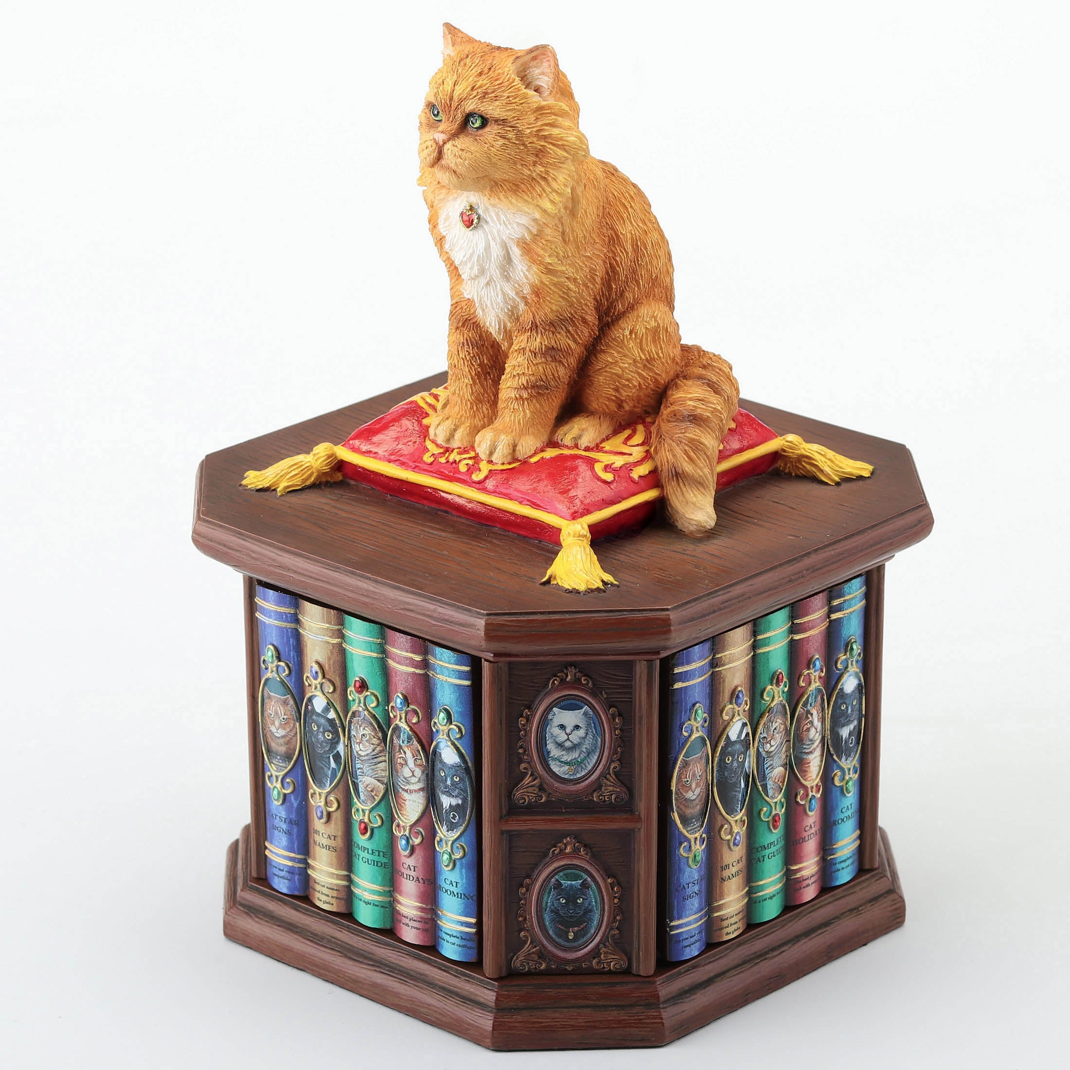 Mad About Cats Trinket Box By Lisa Parker