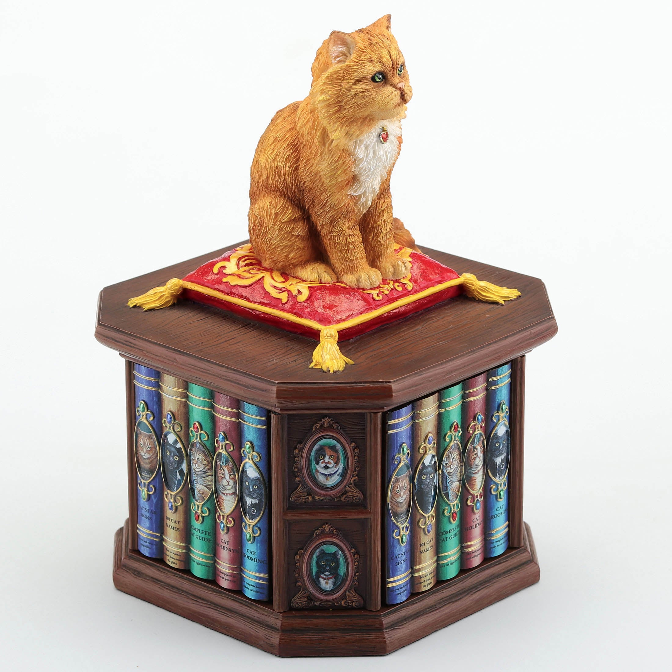 Mad About Cats Trinket Box By Lisa Parker