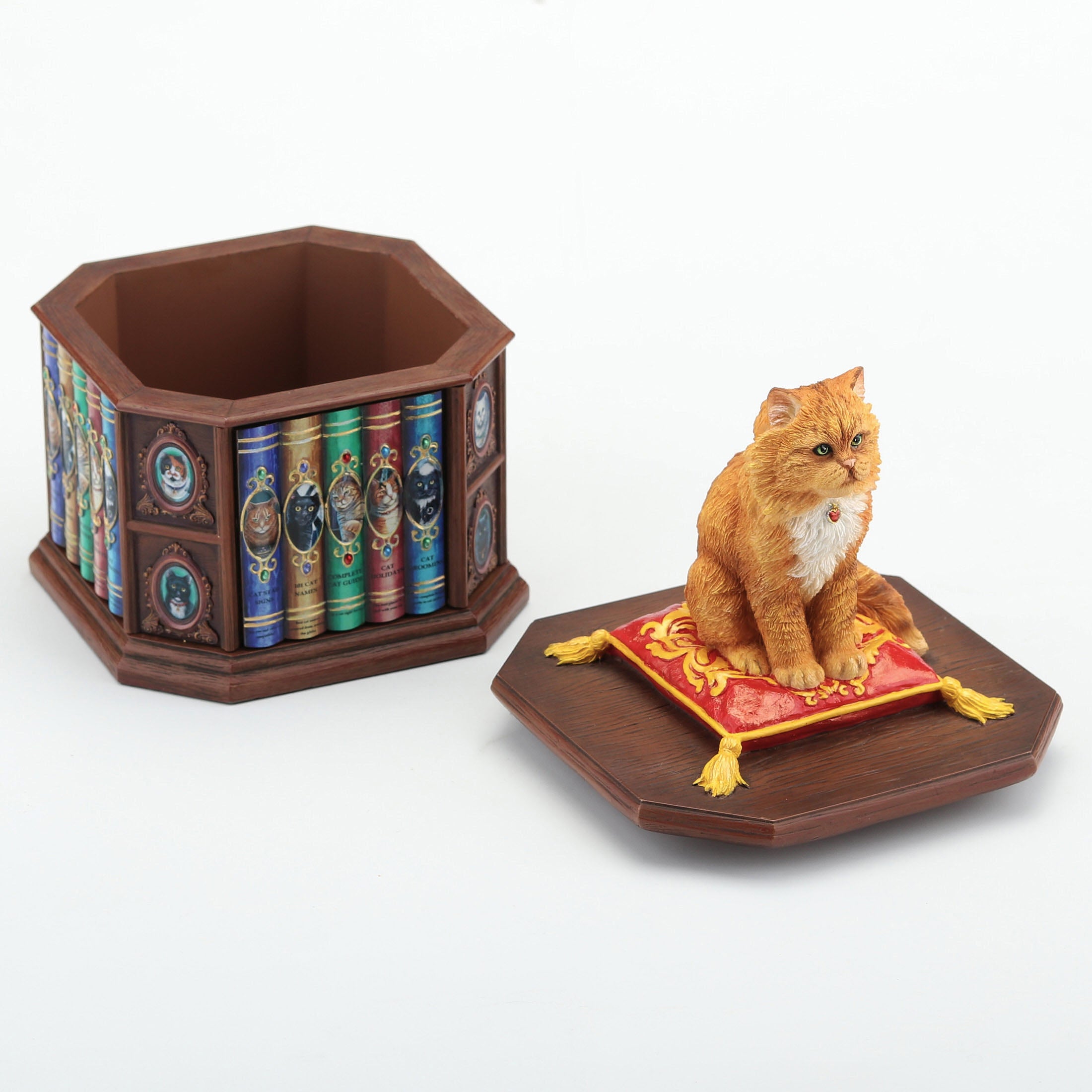 Mad About Cats Trinket Box By Lisa Parker