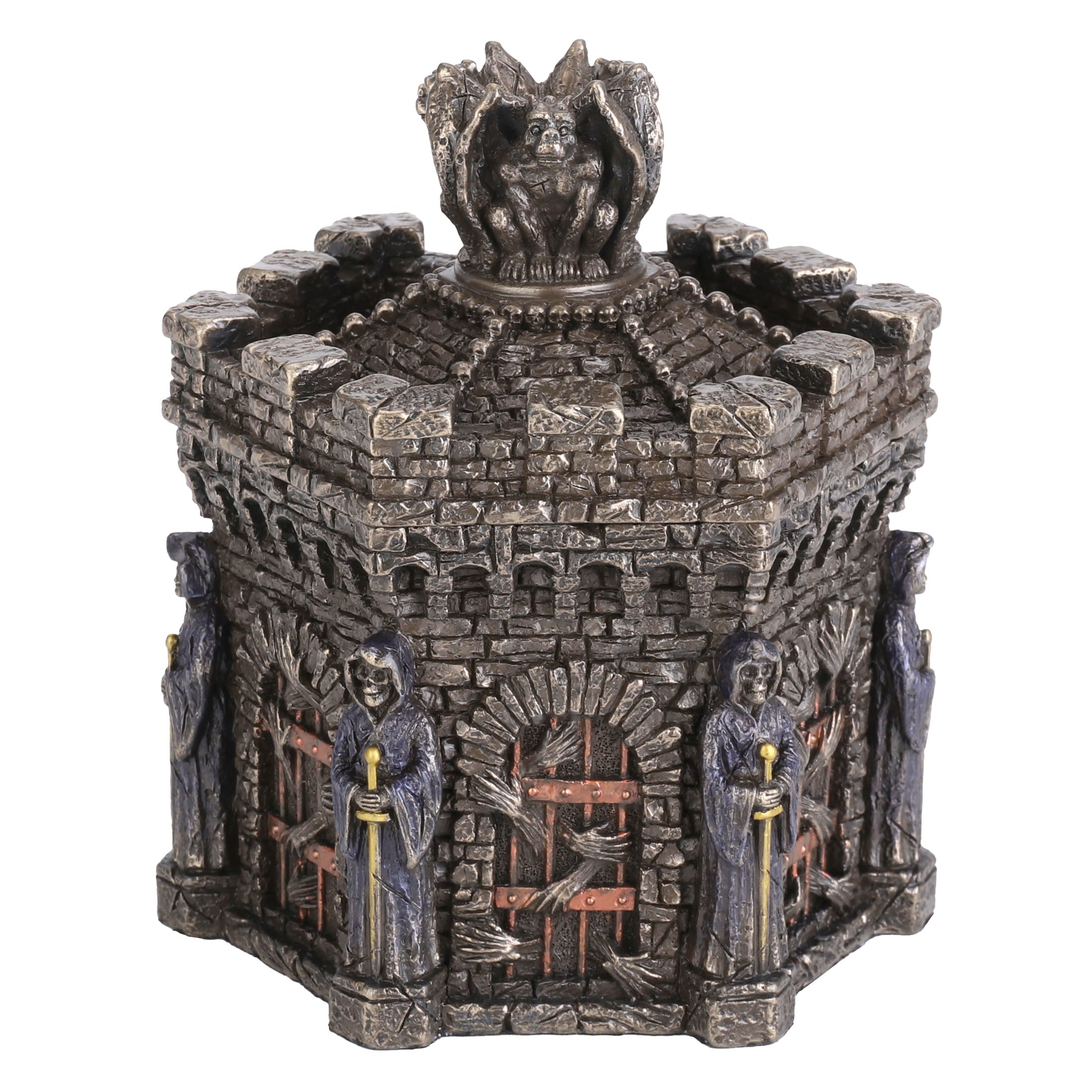 Gargoyle Hexagon Warden Of Souls Trinket Box