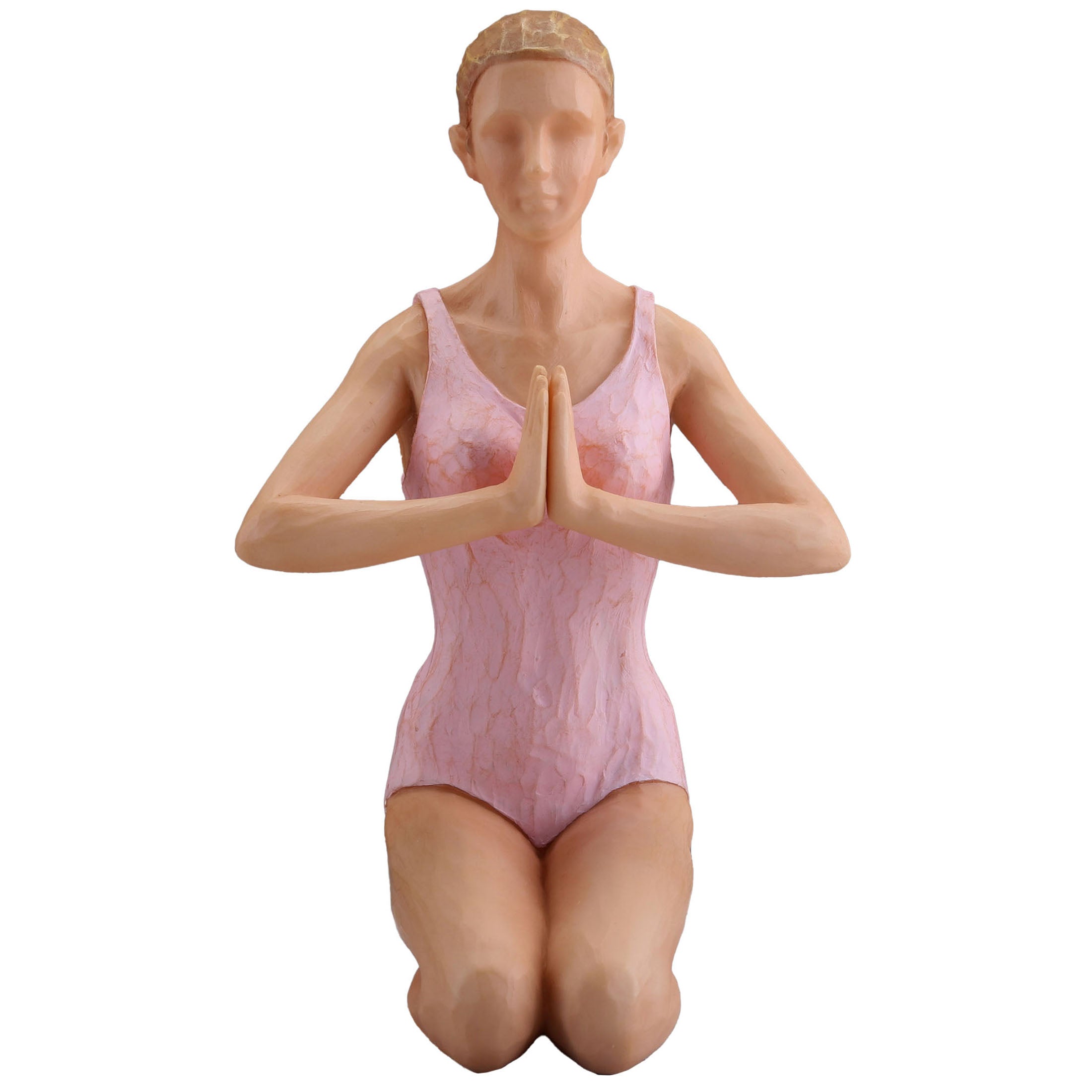Abstract Yoga Thunderbolt Pose