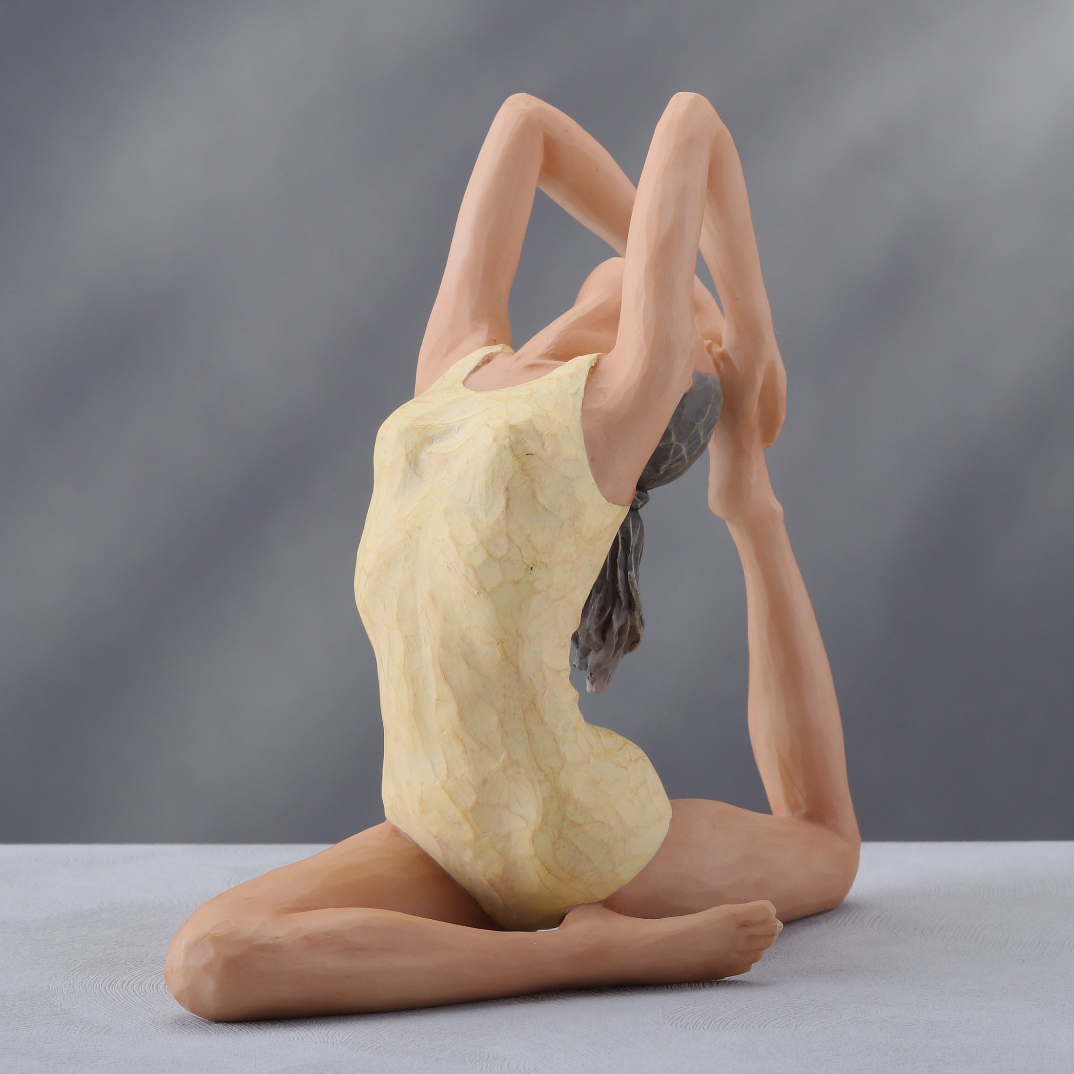 Abstract Yoga King Pigeon Pose