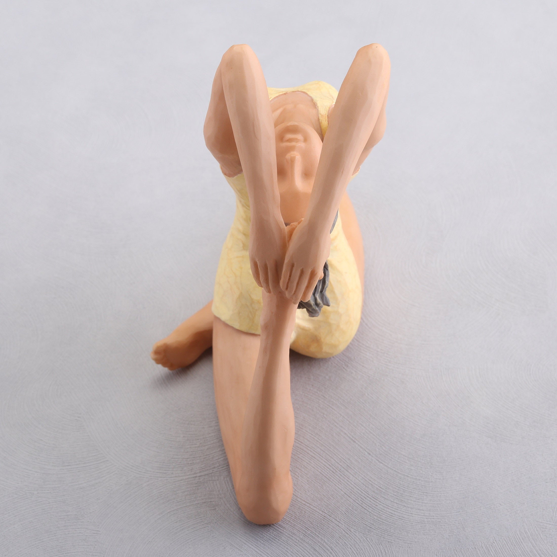 Abstract Yoga King Pigeon Pose