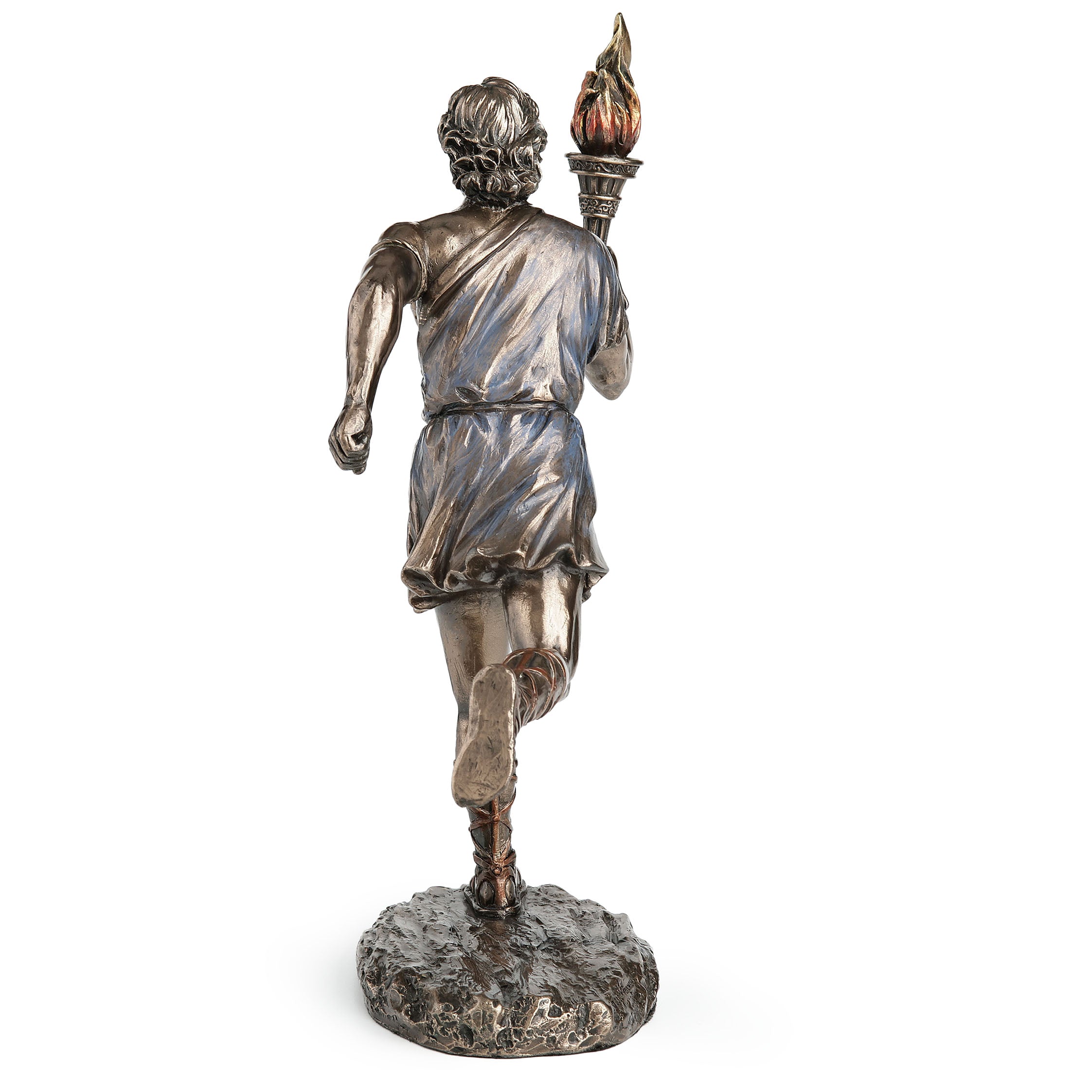 Running Olympic Torchbearer