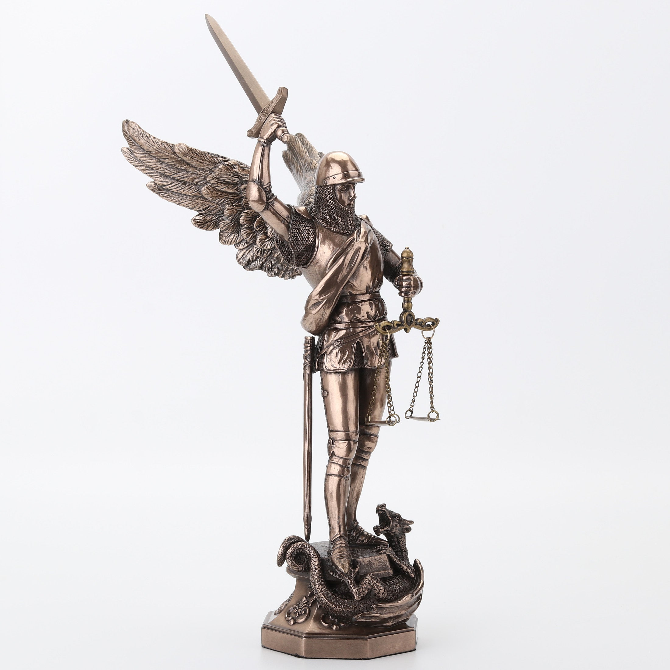 Archangel Saint Michael And The Dragon
