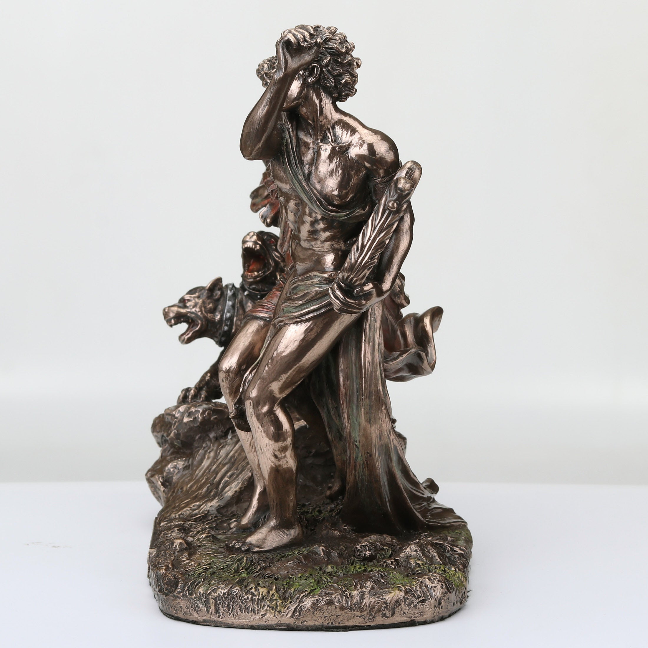 Orpheus And Eurydice Fleeing The Underworld