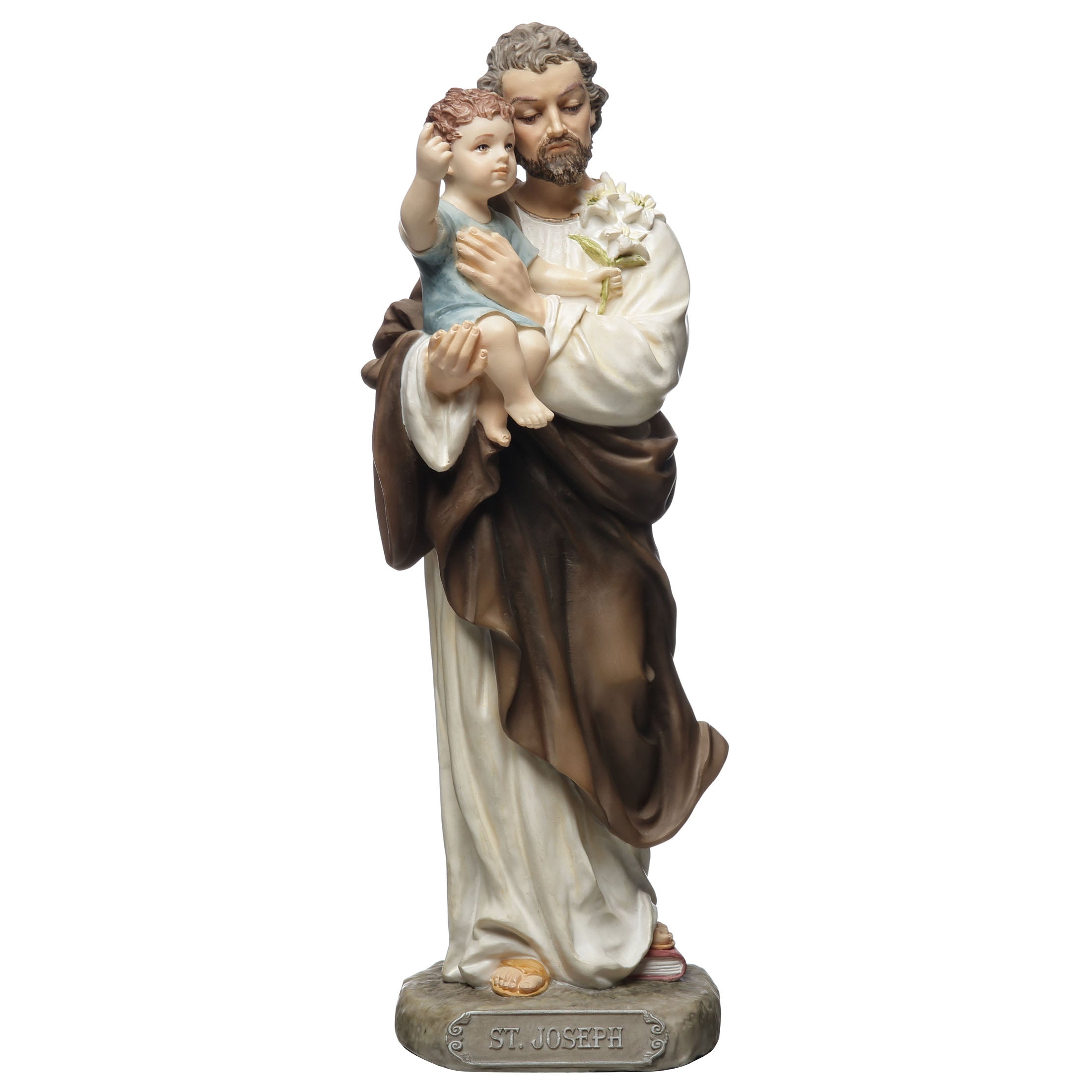 Saint Joseph Holding Baby Jesus
