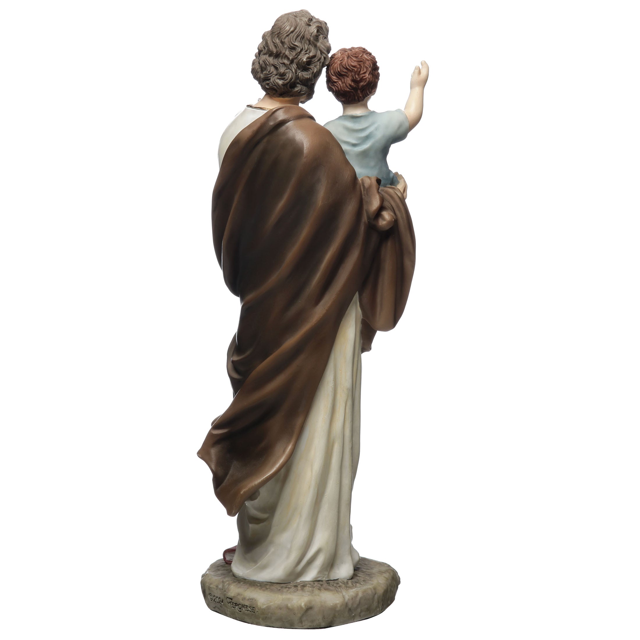 Saint Joseph Holding Baby Jesus