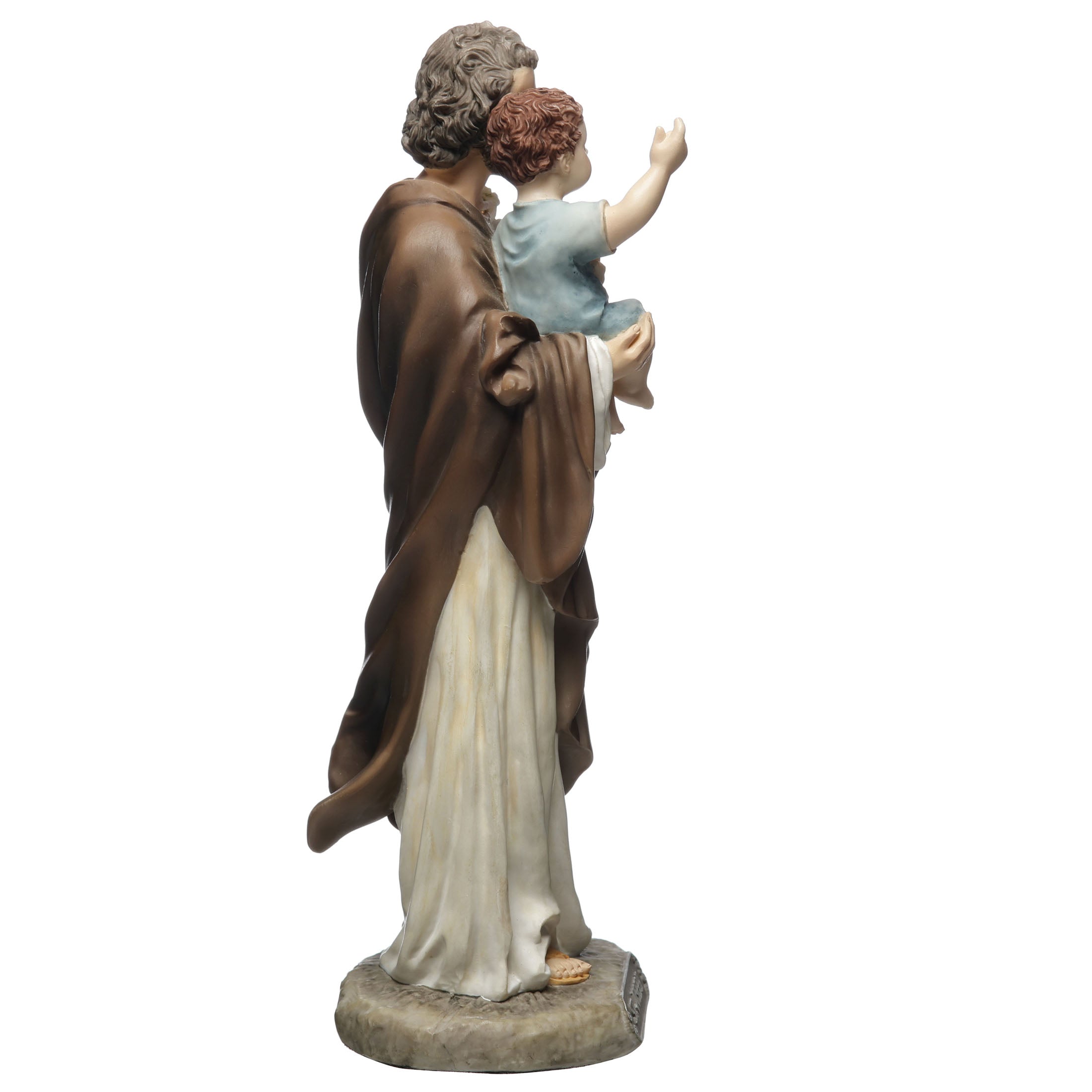 Saint Joseph Holding Baby Jesus