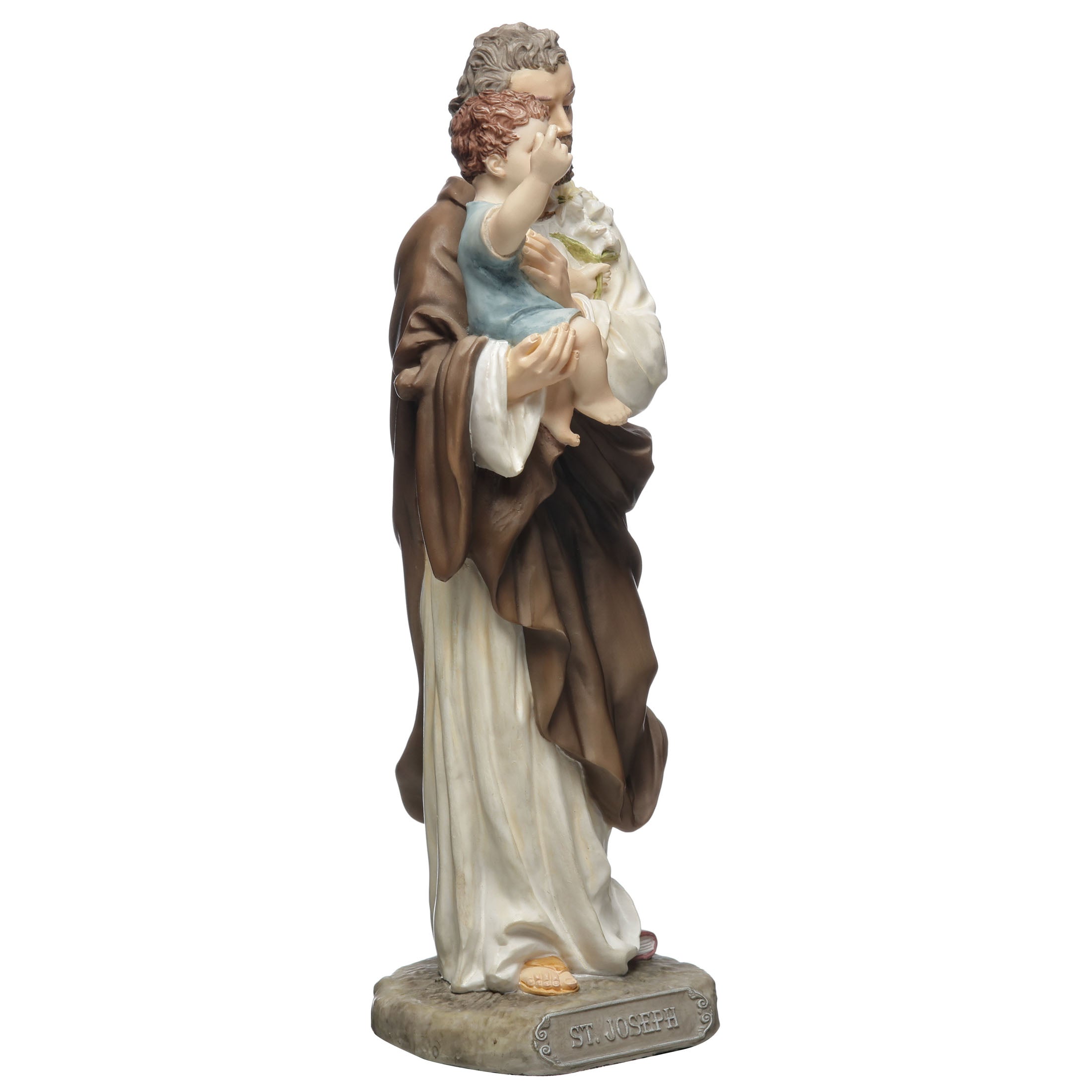 Saint Joseph Holding Baby Jesus