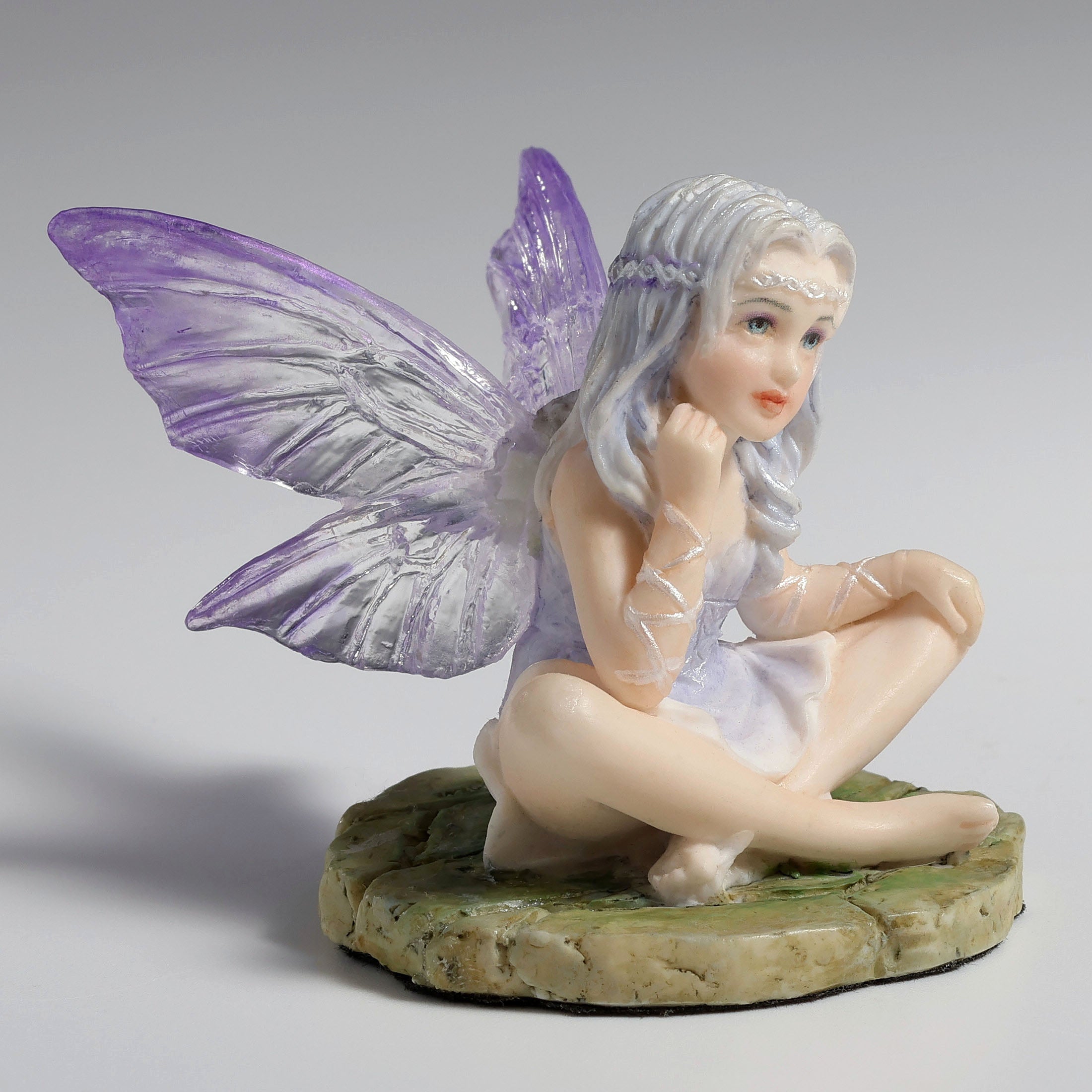 Lavender Fairy Thinking Pose