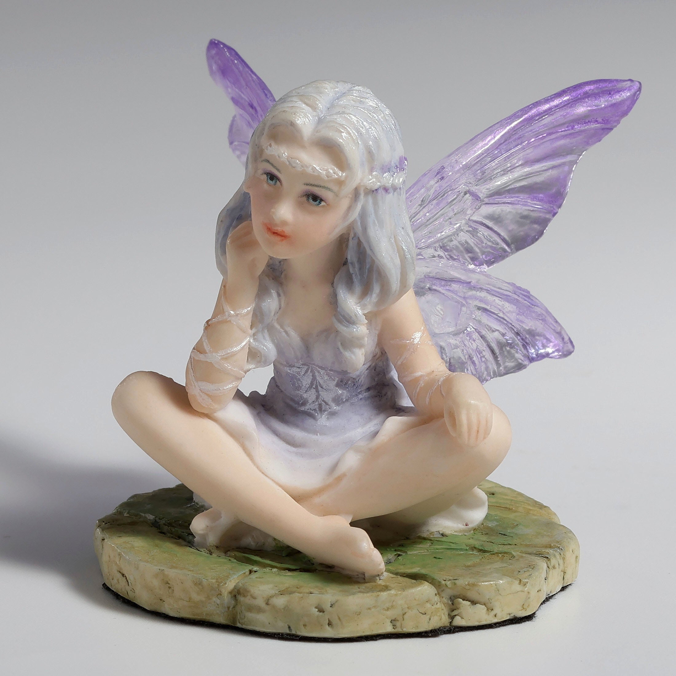 Lavender Fairy Thinking Pose