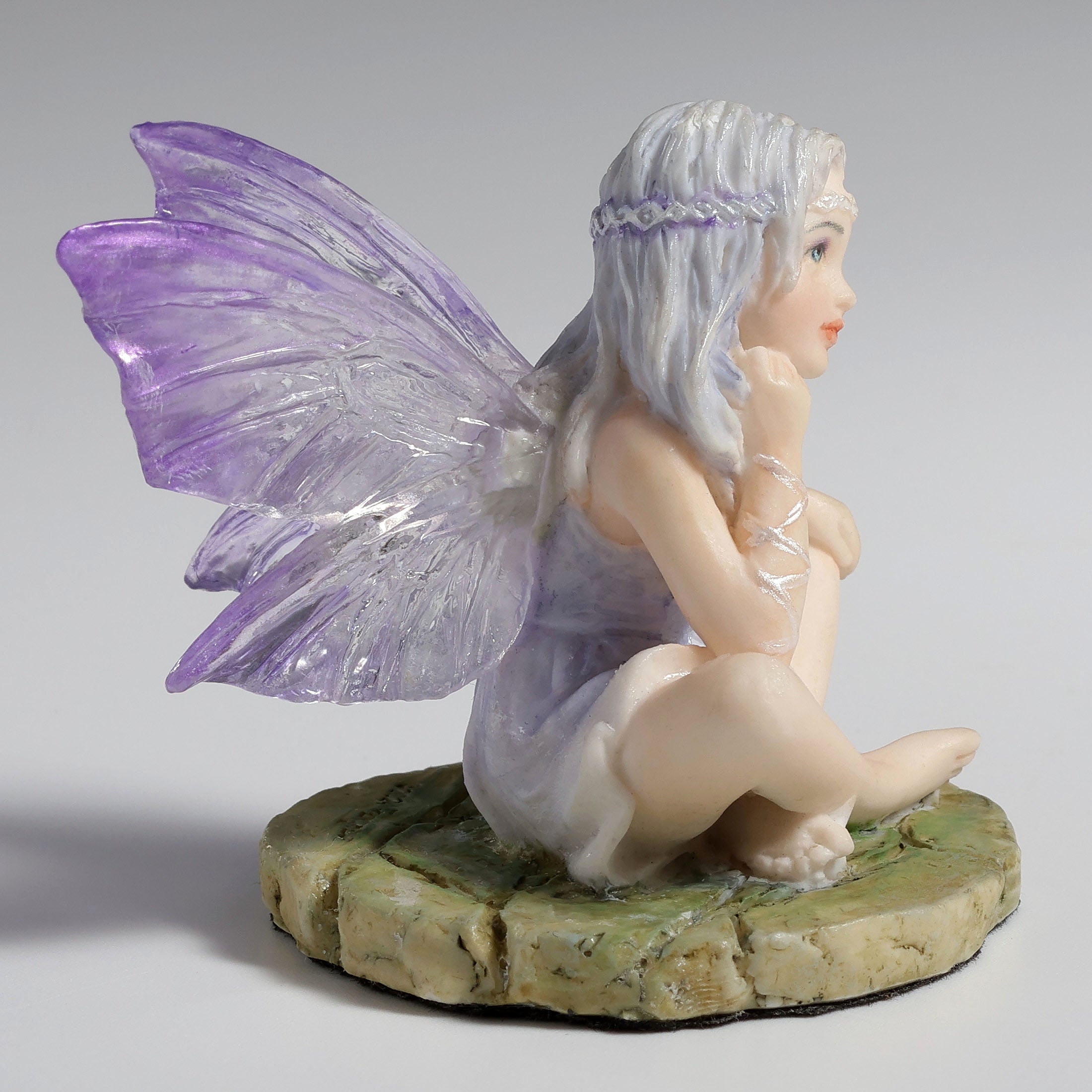 Lavender Fairy Thinking Pose