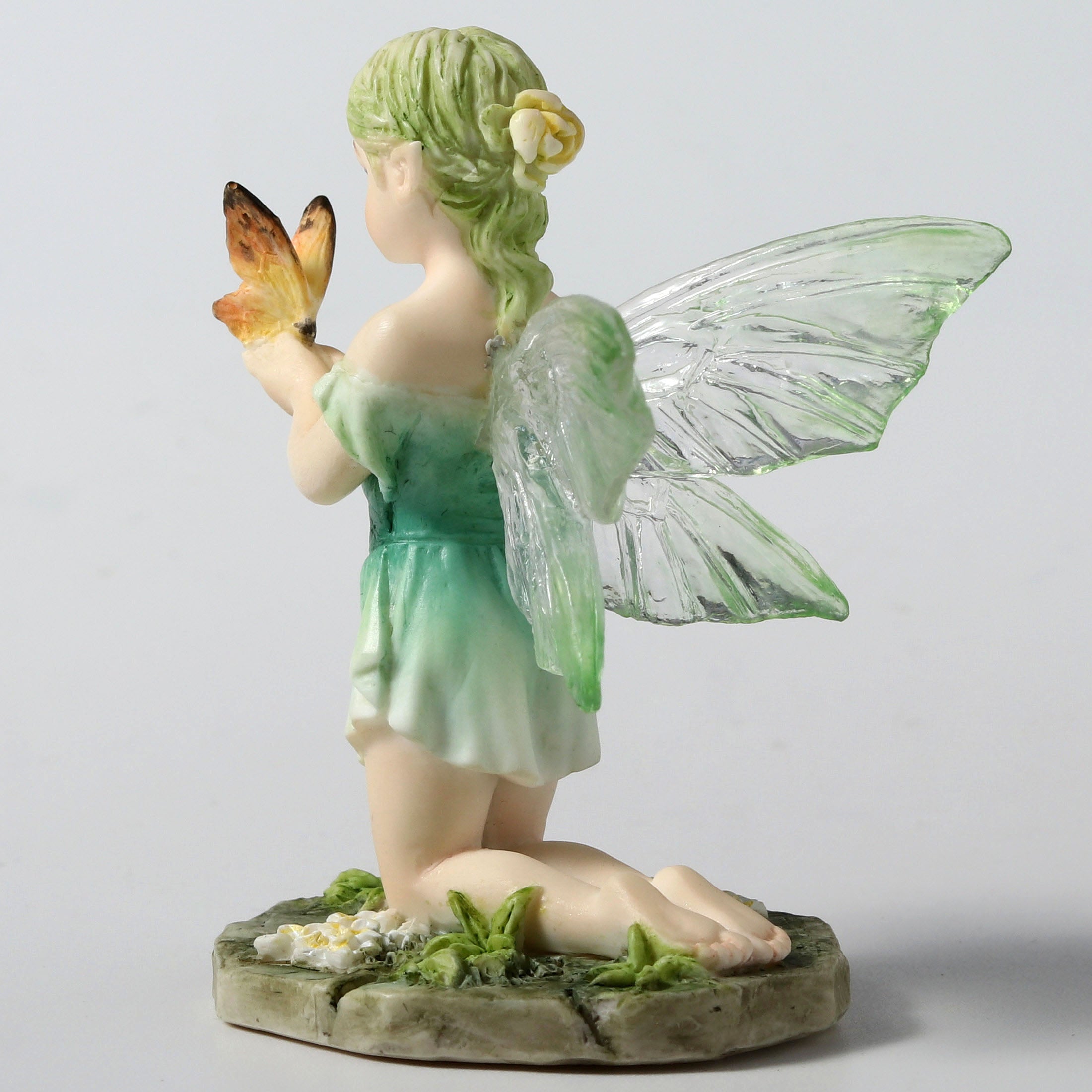 Kneeling Butterfly Fairy
