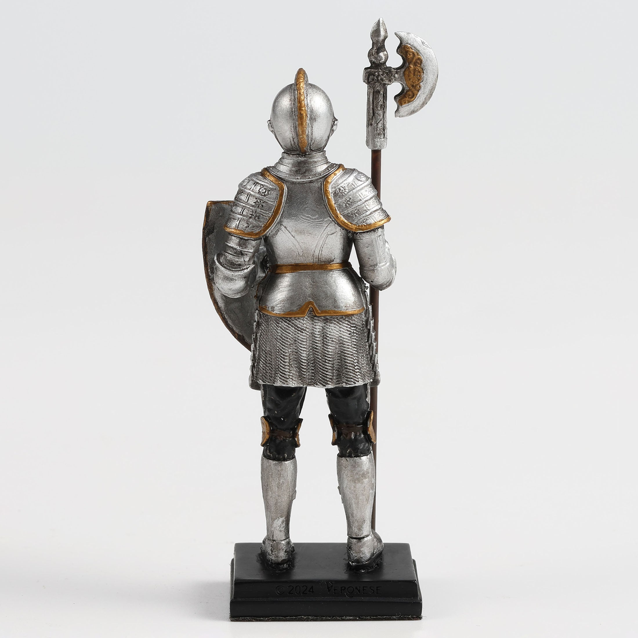 Medieval Knight Armor Poleaxe and Shield (Pack of 12)