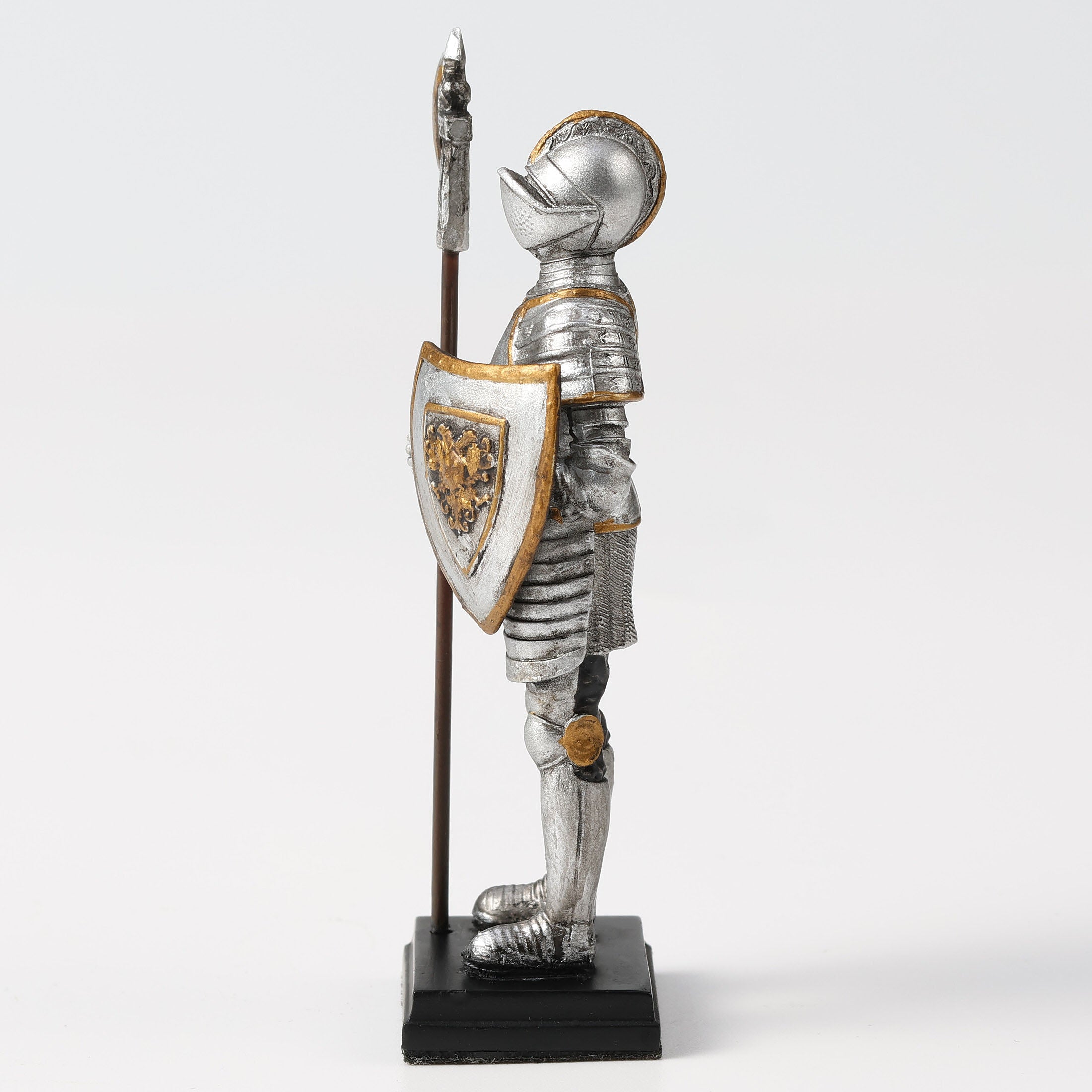 Medieval Knight Armor Poleaxe and Shield (Pack of 12)