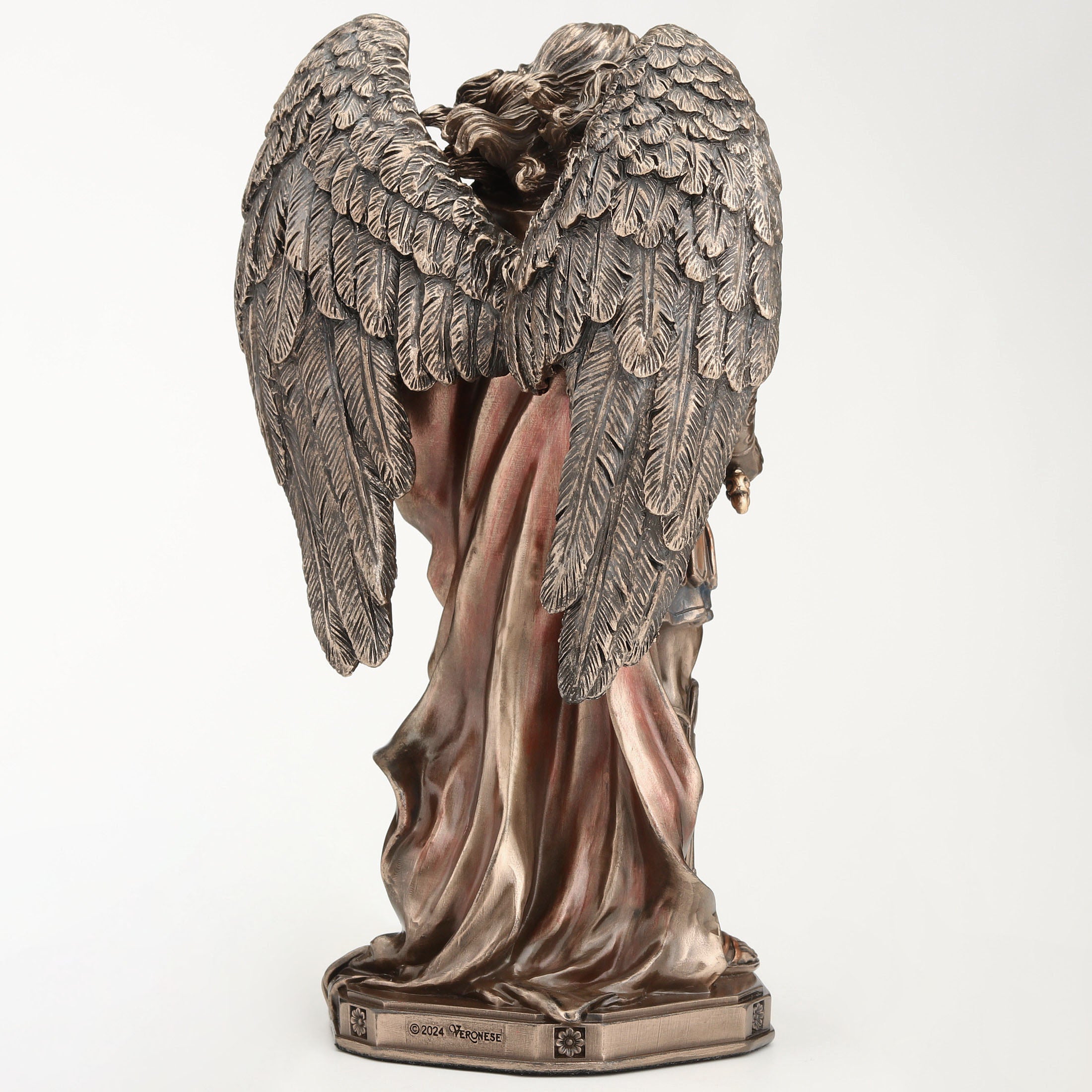 Archangel Saint Michael Wielding Sword and Shield