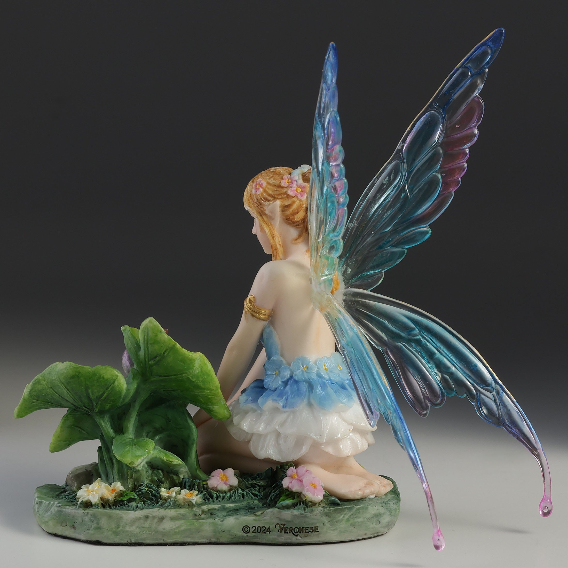 Cerulean Blue Fairy And Snail