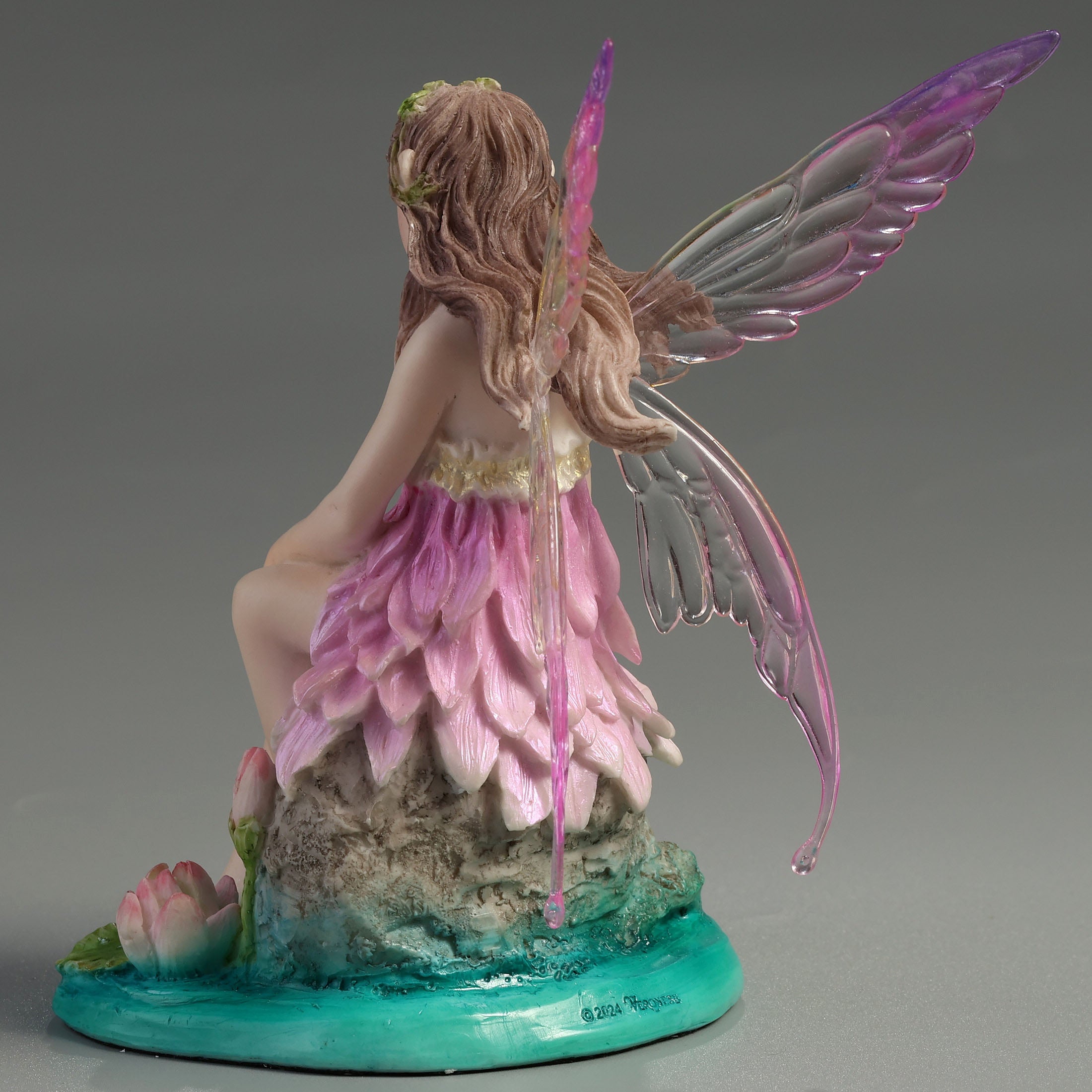Lotus Fairy With Baby And Swan