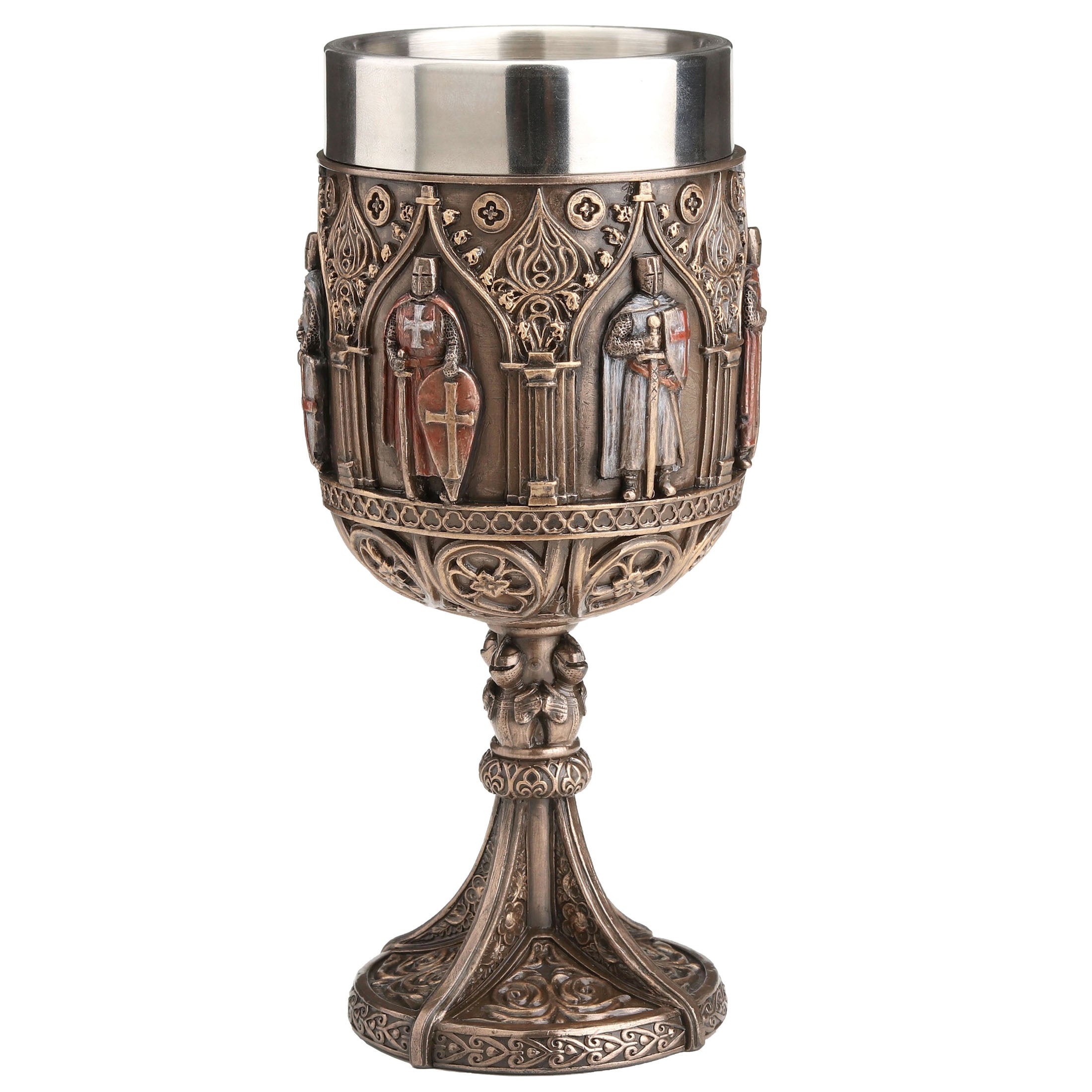 Medieval Knights Templar Icon Chalice Cup