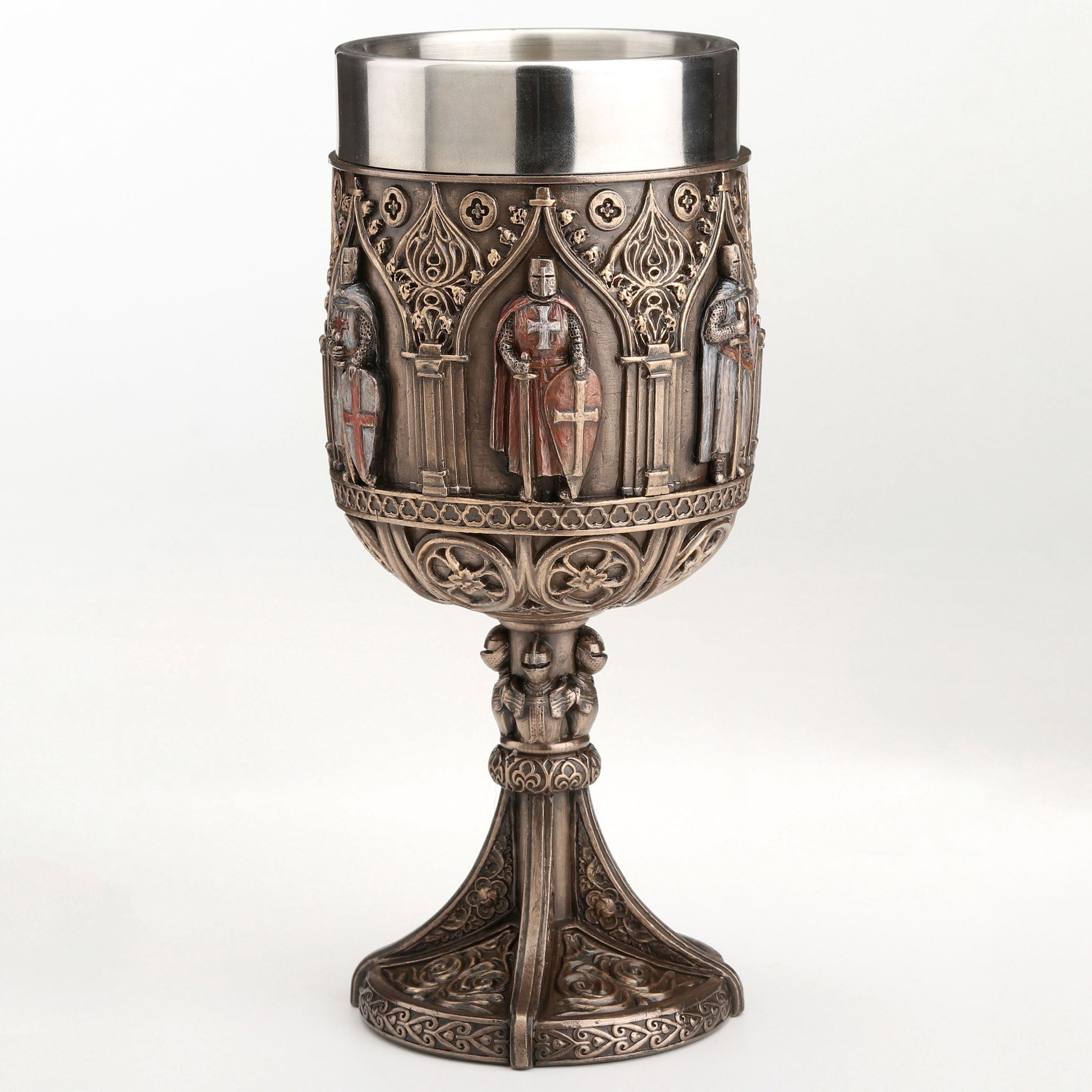 Medieval Knights Templar Icon Chalice Cup