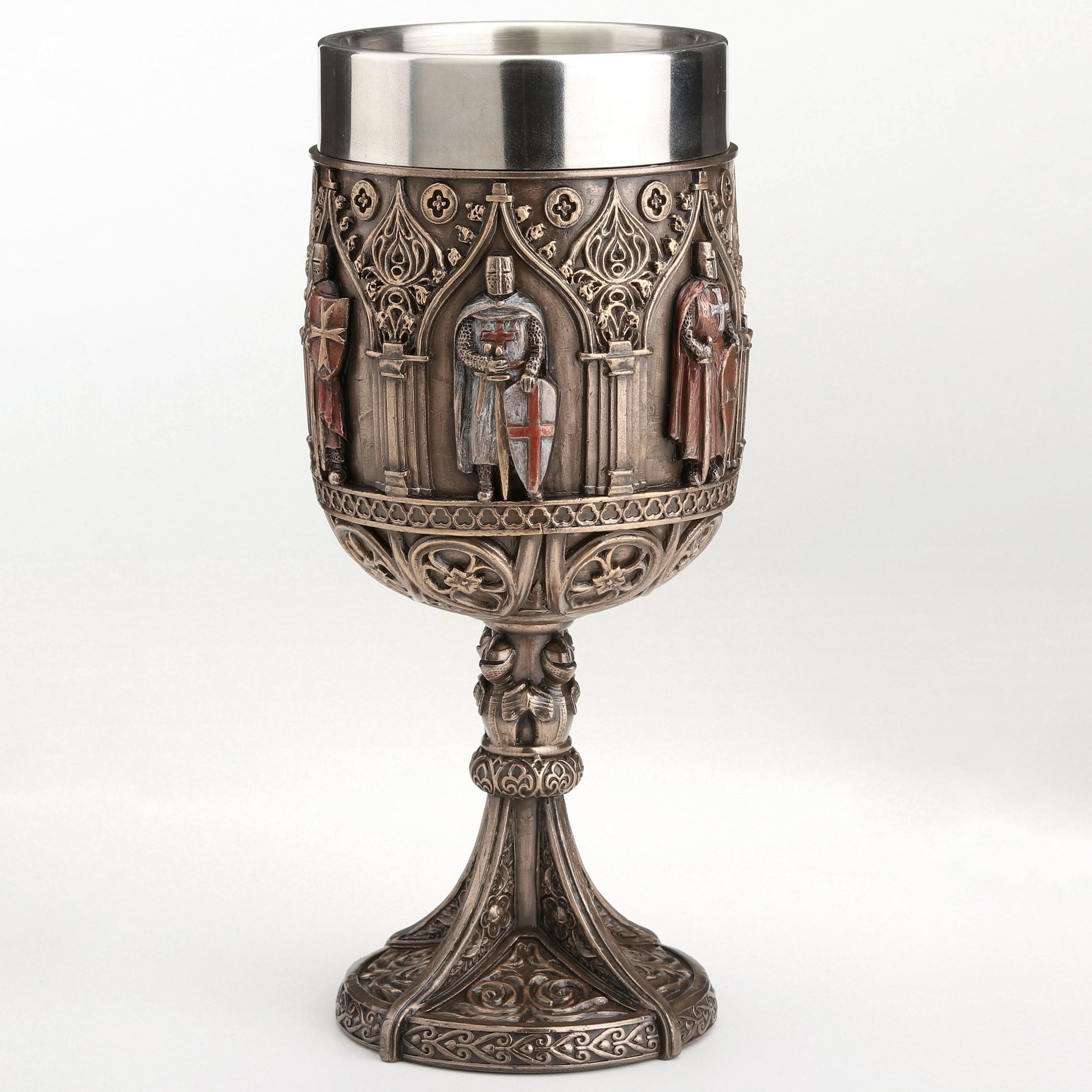 Medieval Knights Templar Icon Chalice Cup