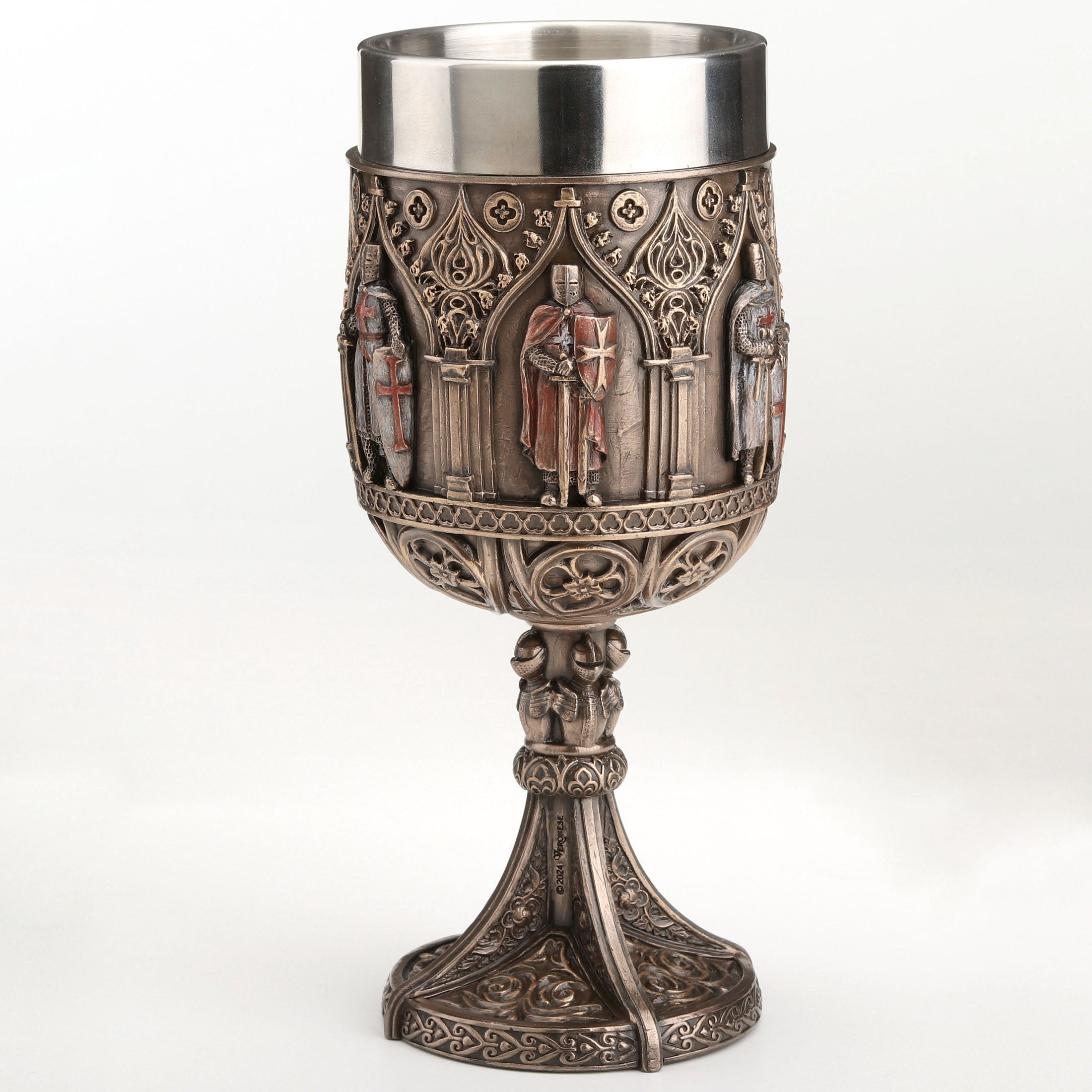 Medieval Knights Templar Icon Chalice Cup