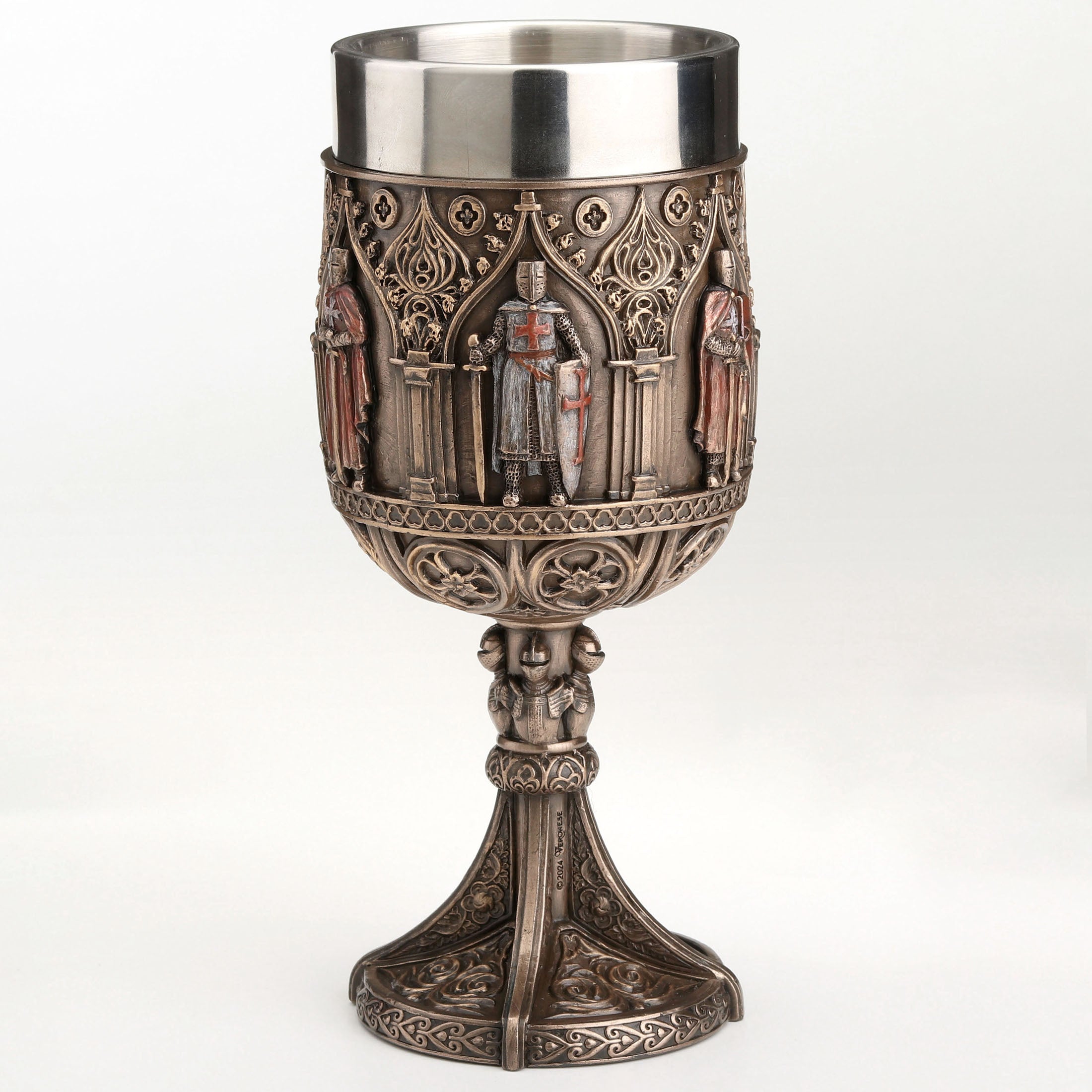 Medieval Knights Templar Icon Chalice Cup