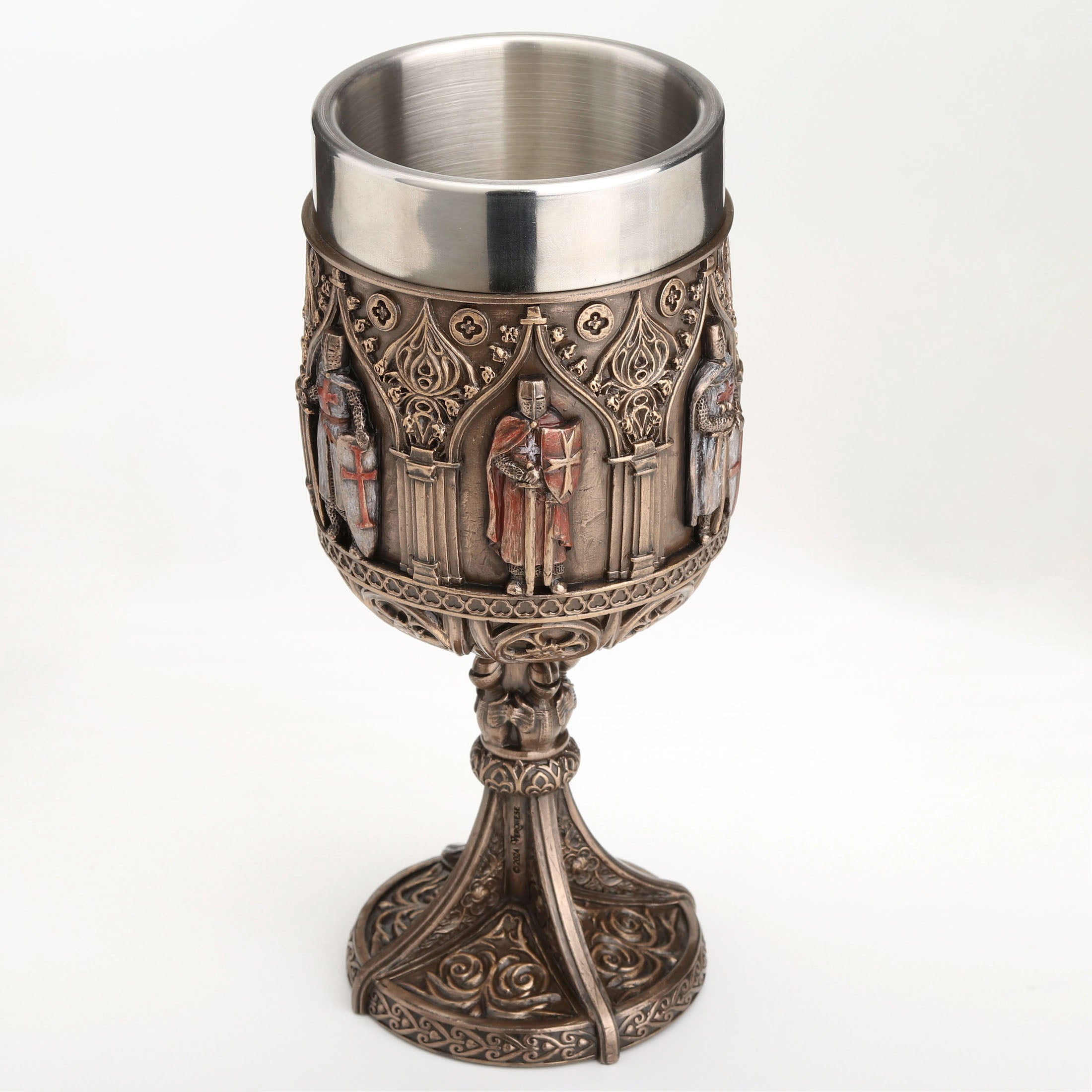 Medieval Knights Templar Icon Chalice Cup